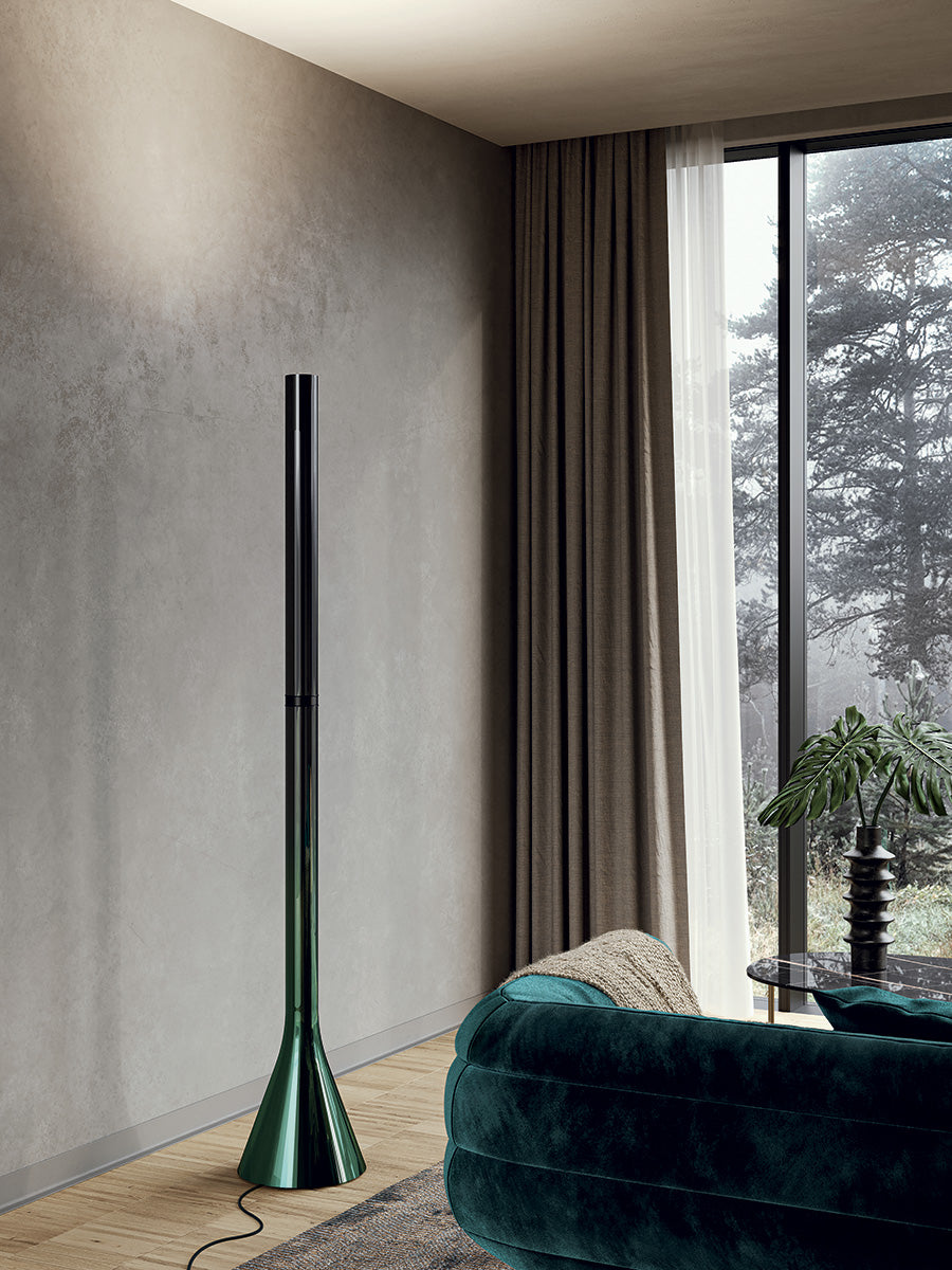 Lodes Croma Floor Lamp - Modern LED Floor Light for Living Room, Bedroom & Office - Adjustable Brightness & Warm White Light - Perfect for Reading, Relaxing & Ambient Lighting