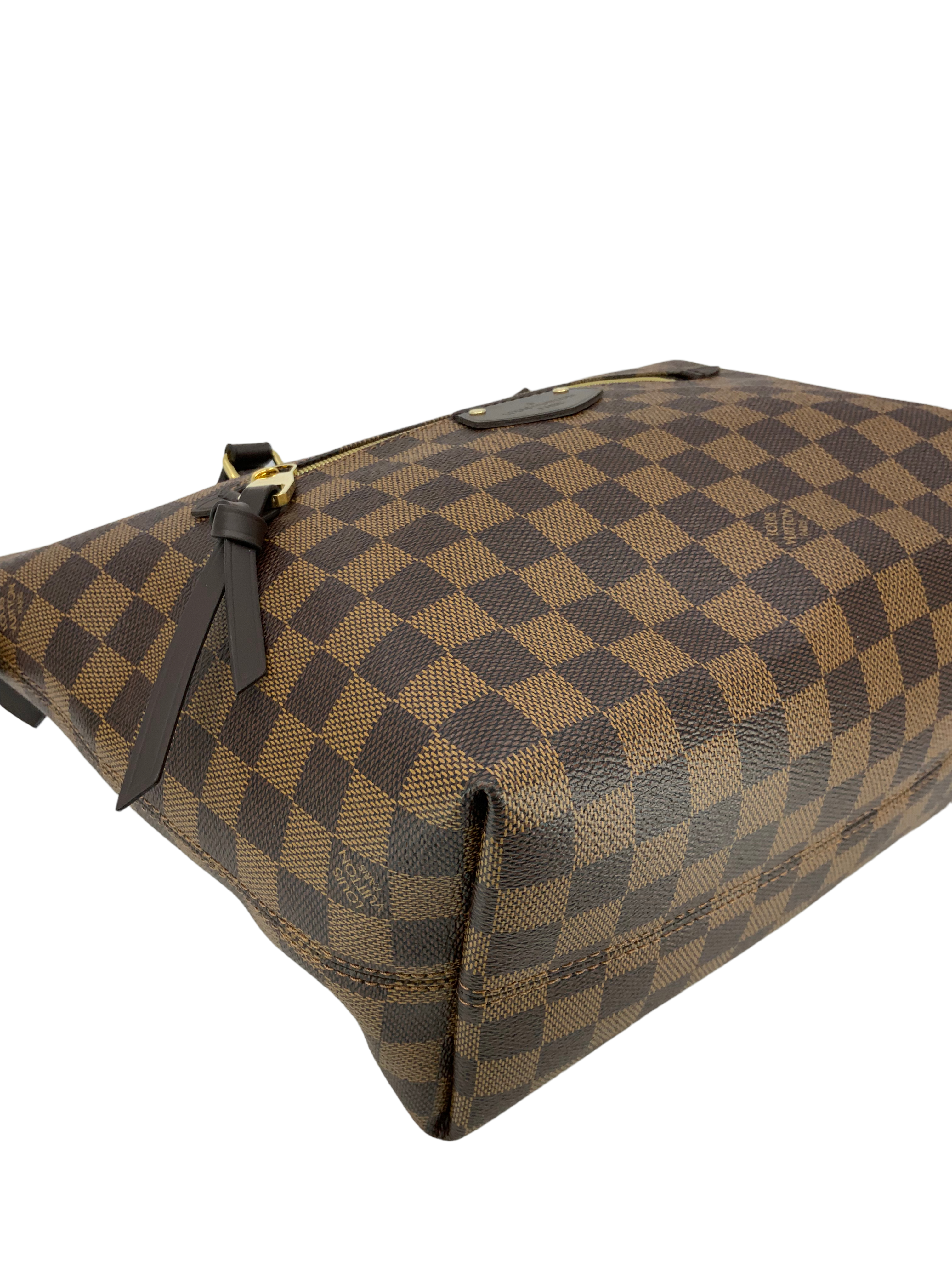 Authentic LOUIS VUITTON Damier Ebene Iena PM Tote Bag for Women | Luxury Designer Handbag | Perfect for Work, Travel & Everyday Use