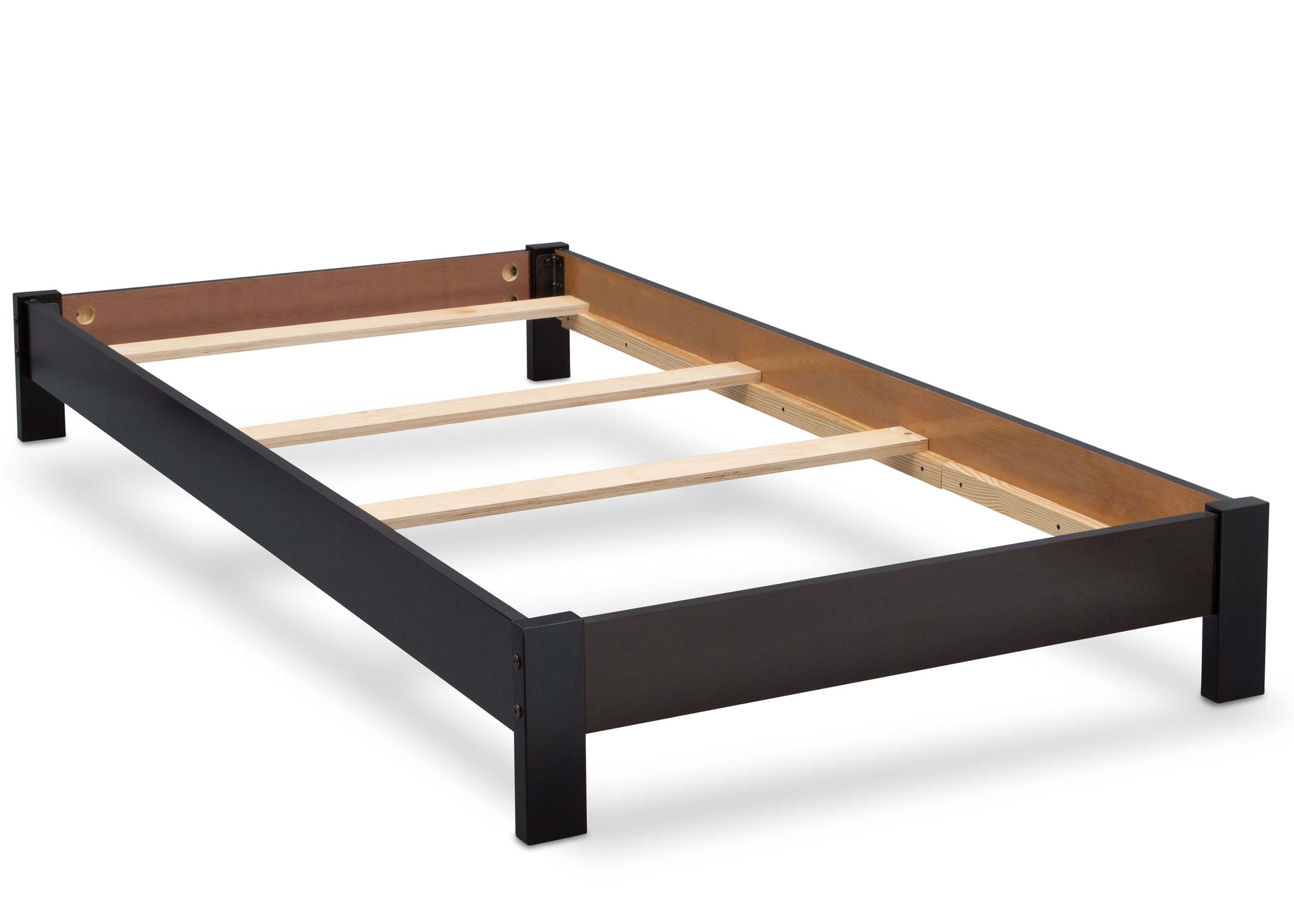 Platform Twin Bed Frame - Sturdy Metal Bed Base with Wood Slats for Support - Perfect for Kids, Teens & Guest Rooms - Easy Assembly & Space-Saving Design