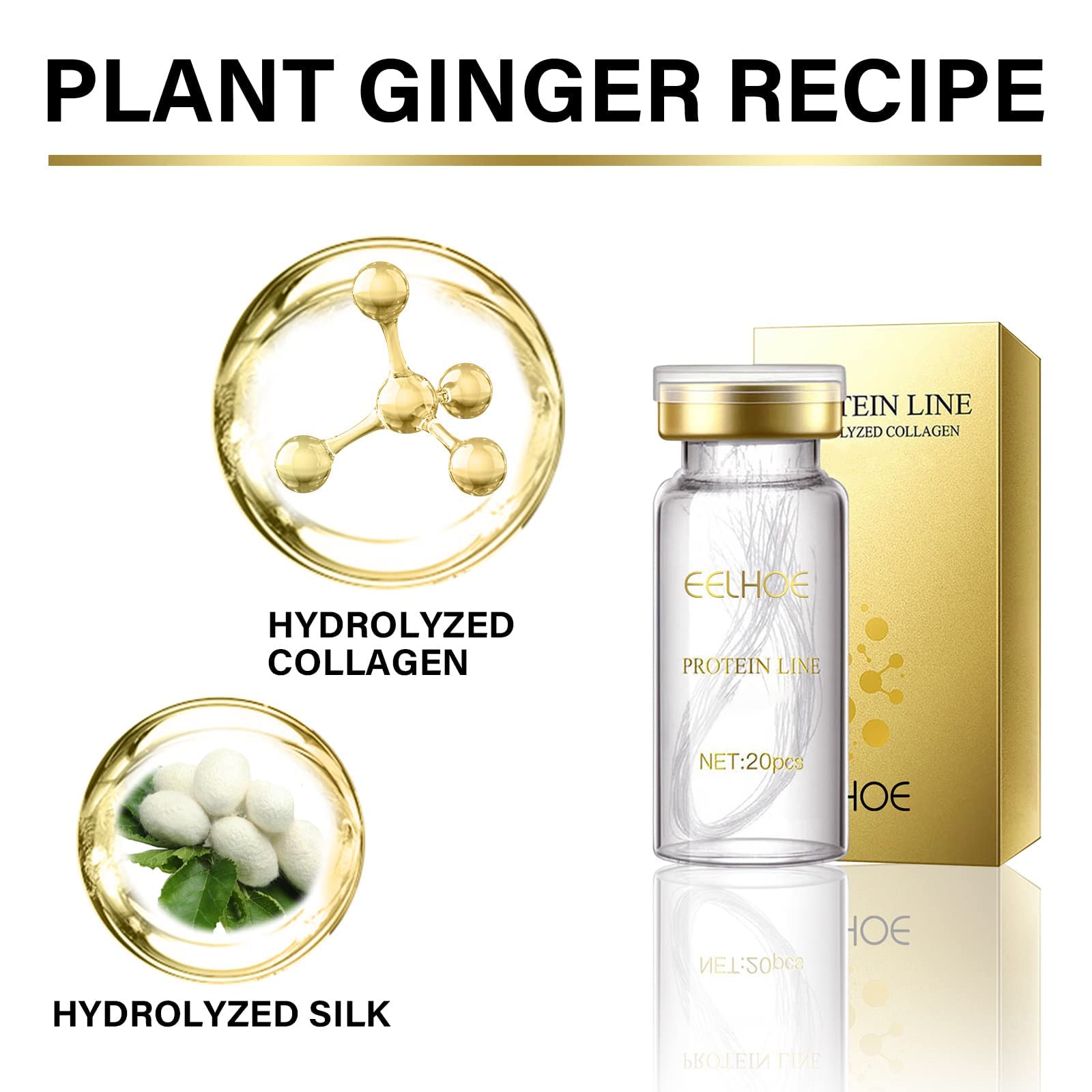 Absorbable Collagen Threads for Face Lift - Invisible Korean Soluble Protein Threads for Wrinkles & Skin Tightening (5 Set) | Anti-Aging Facial Treatment for Smooth & Youthful Skin