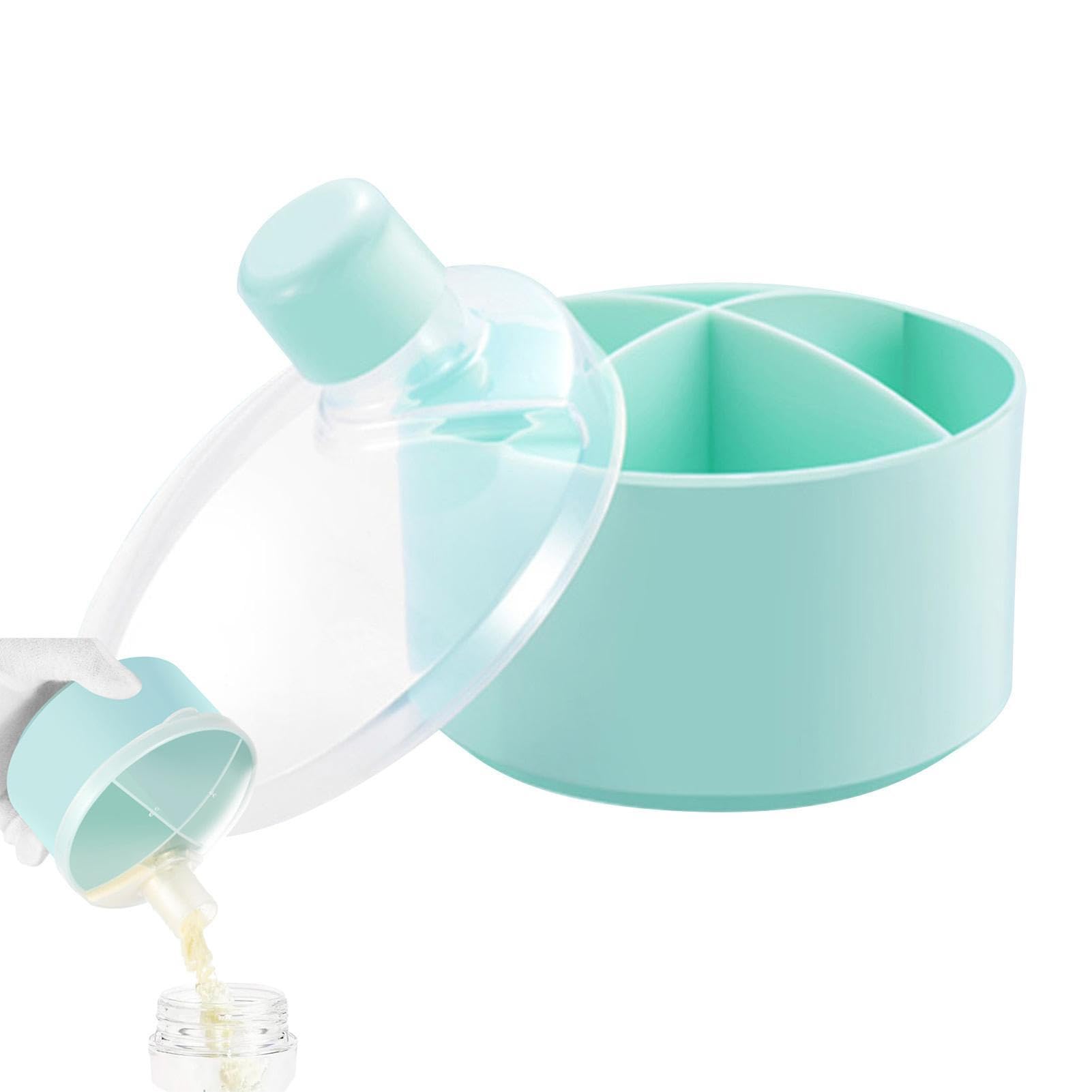Premium Baby Milk Powder Dispenser - Portable Travel Formula Container with Airtight Seal for Infant Feeding, Camping & Home Use - Ideal for Storing Powdered Milk, Snacks & Fruits
