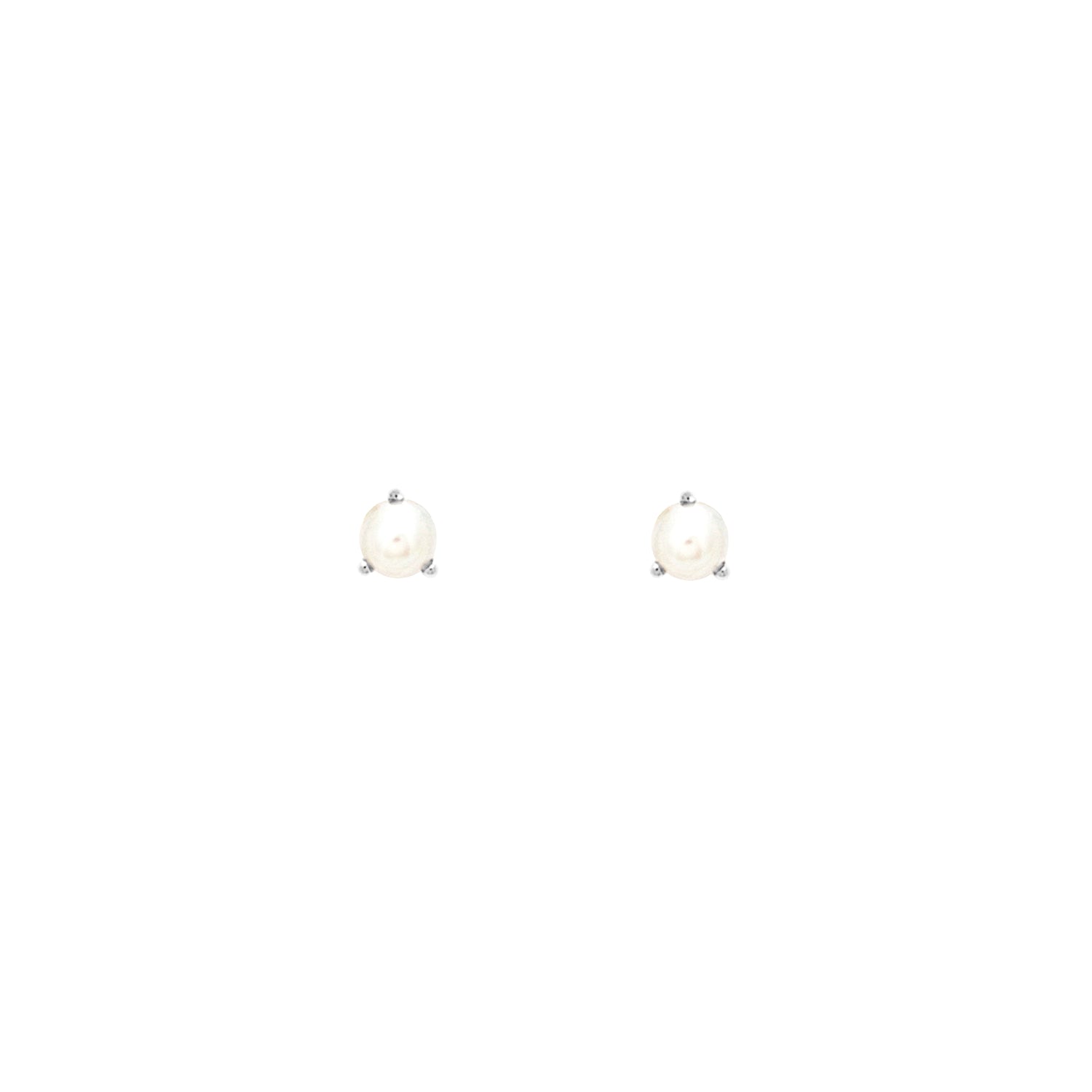 14K Gold Pearl Birthstone Stud Earrings for Women - Elegant & Hypoallergenic Jewelry Gift for Birthday, Anniversary & Special Occasions