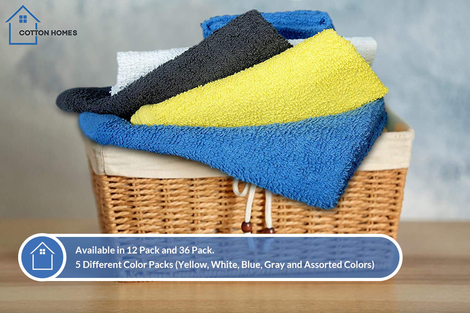 Premium 12-Pack Cotton Bar Mops - 14