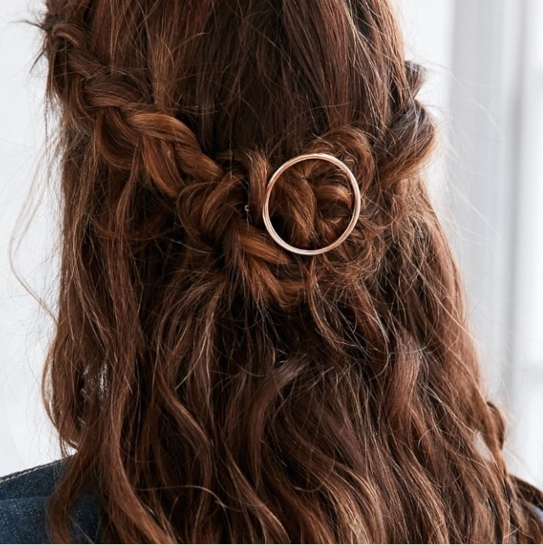 Geometric Hollow Metal Hair Clips for Women - 12pc Set for Party & Wedding