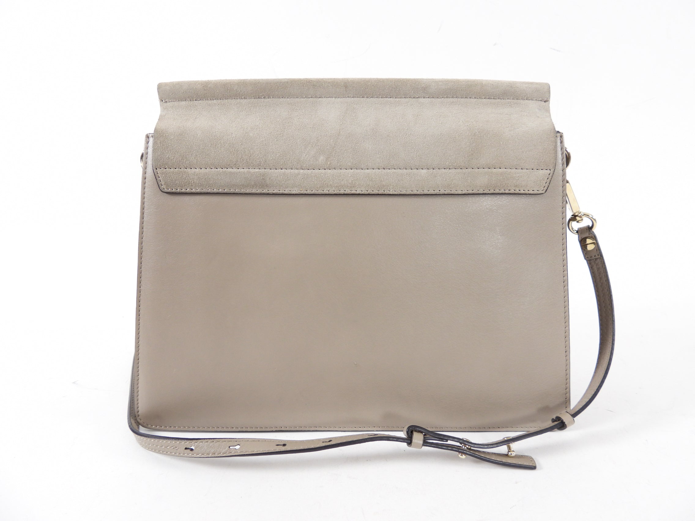 Chloe Faye Medium Shoulder Bag in Light Taupe - Premium Leather Crossbody Purse for Women | Perfect for Work, Travel & Everyday Use