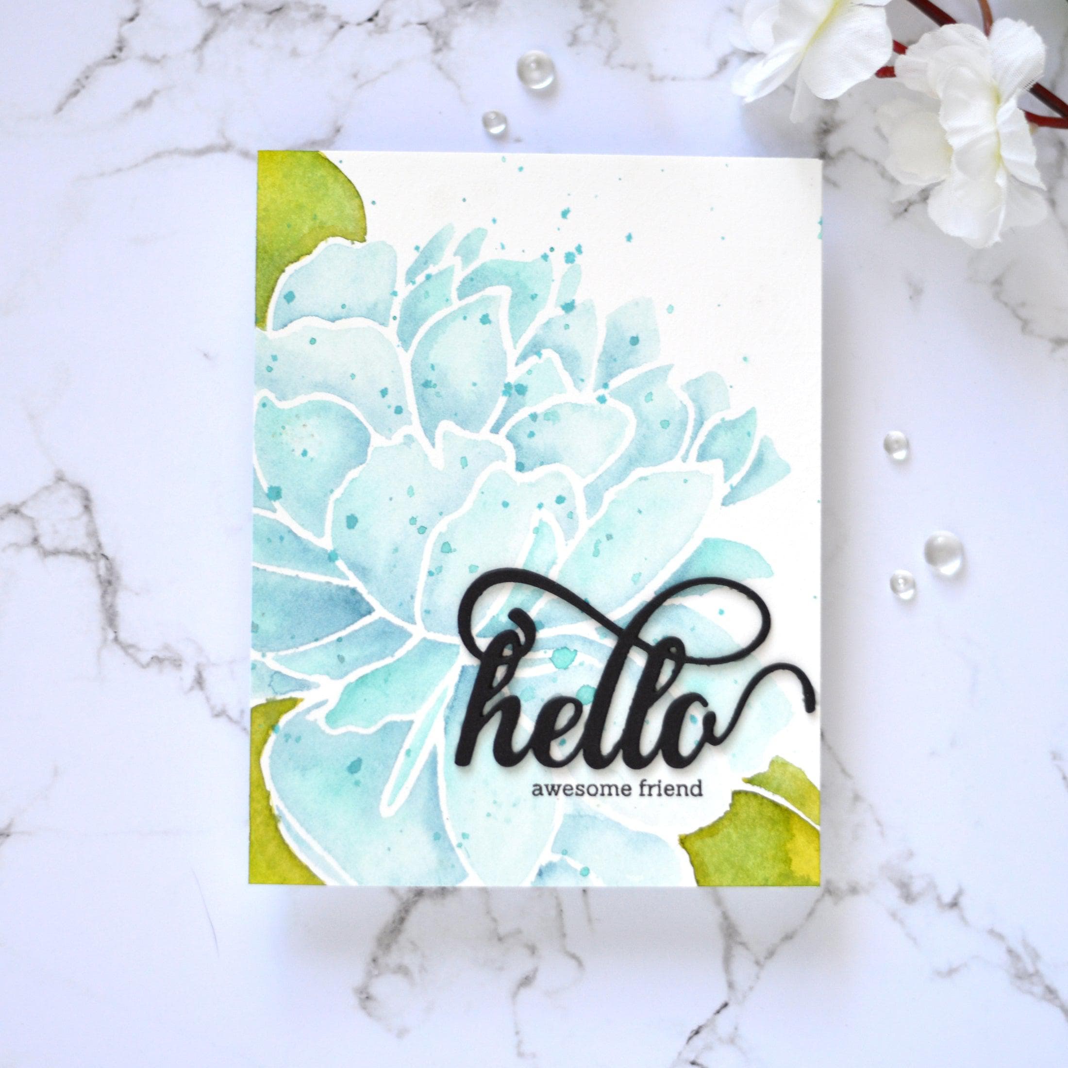 Mega Bloom Stencil - Large Floral Stencil for DIY Painting, Wall Art, and Home Decor | Perfect for Furniture, Canvas, and Fabric Projects