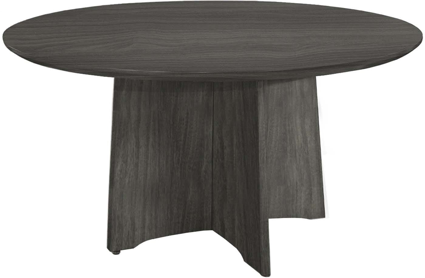 Safco Mayline Medina 48-Inch Round Conference Table - Durable Office Furniture for Meetings & Collaboration [MNCR48] - Perfect for Boardrooms, Team Meetings & Office Spaces