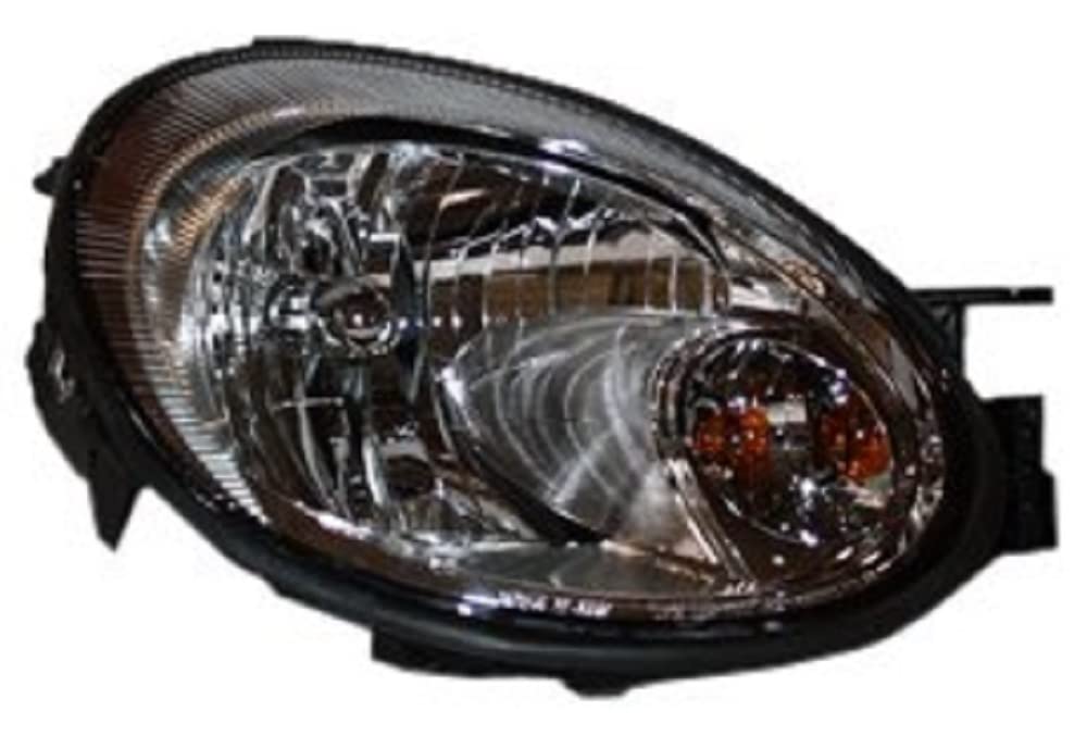 TYC Right Headlight Assembly Compatible with 2005-2005 Dodge Neon - Replacement Headlamp for Improved Night Driving Safety