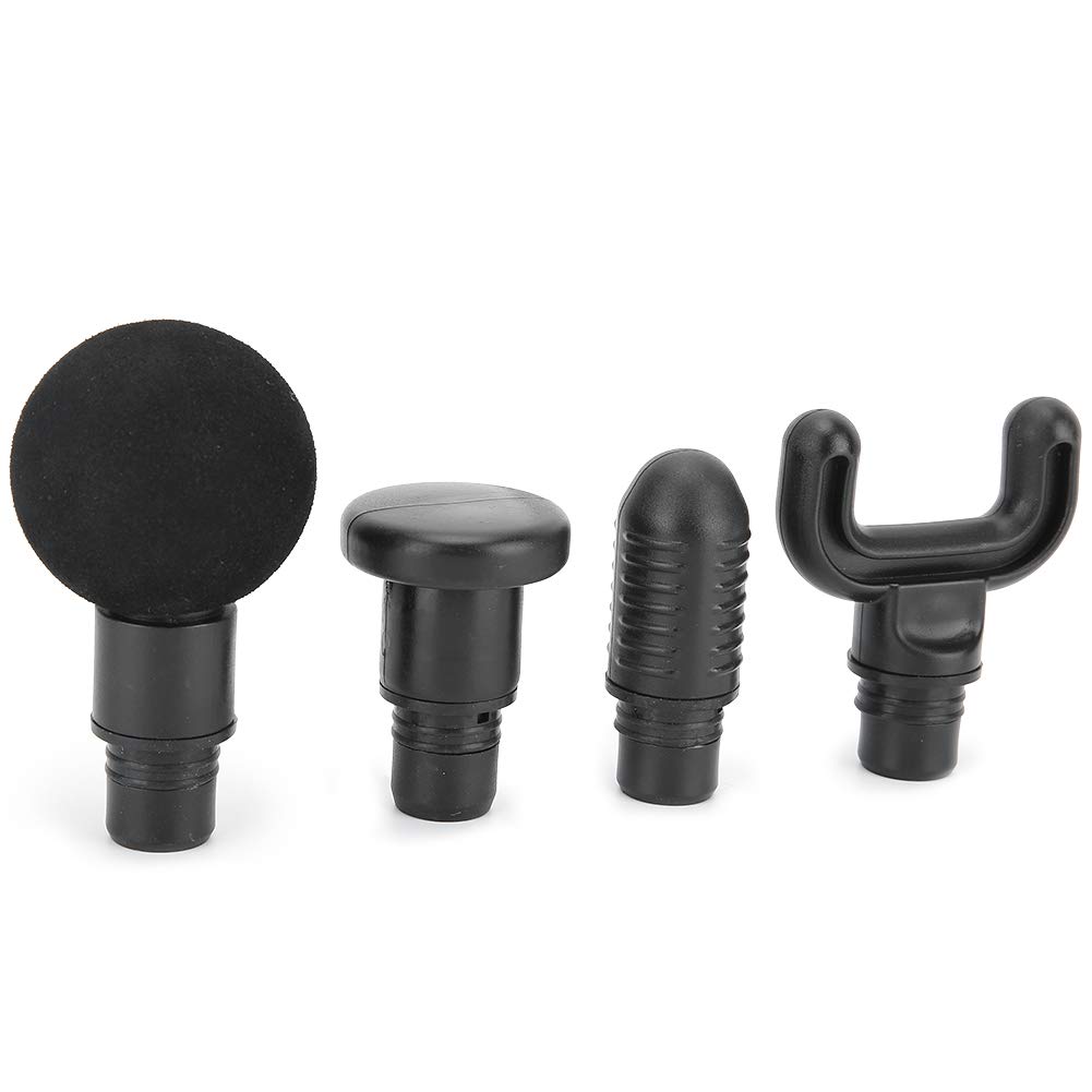 FILFEEL Massage Gun Head Attachments - 4pcs Deep Tissue Muscle Relaxation Point Massager Heads for 19mm Massage Guns | Body Relaxation & Fascia Release | Perfect for Post-Workout Recovery, Pain Relief & Home Spa Therapy