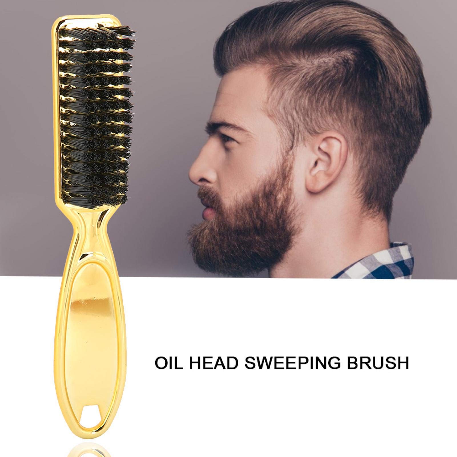 Professional Salon Hair Removal Brush - Stylist Duster & Sweeping Brush for Broken Hair | Perfect for Barbershops, Salons & Home Hair Care