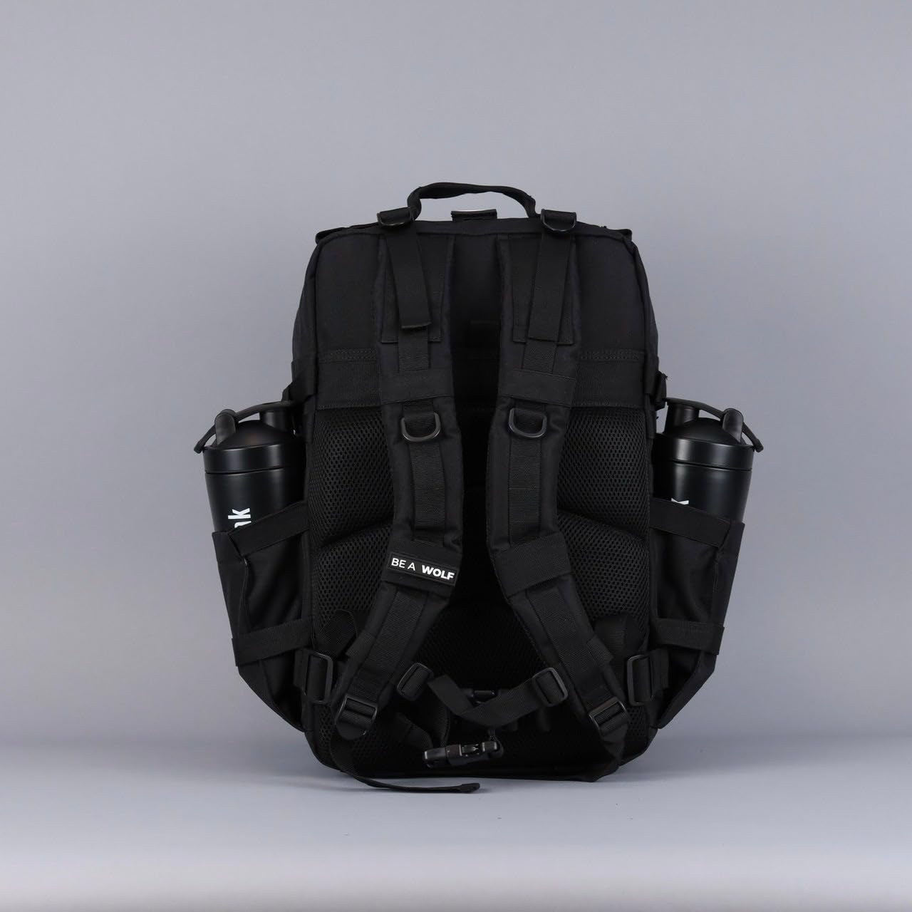 WOLFpak 45L Backpack (Alpha Black) - Durable Camping, Hiking, Gym & Travel Backpack for Men & Women - Perfect for Outdoor Adventures, Workouts & Daily Commute