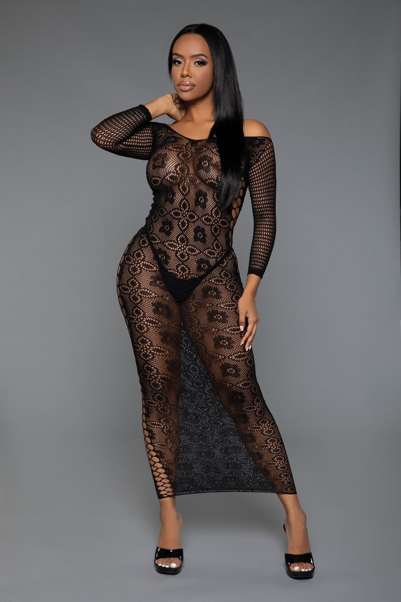 BeWicked Women's Late Last Night Night Dress 2361 - Sexy Lingerie for Date Night & Special Occasions