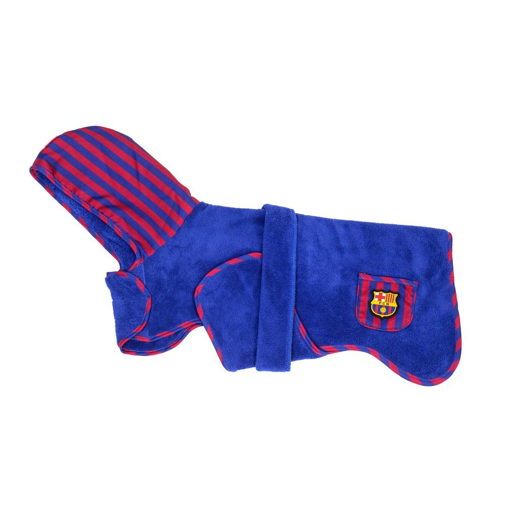 Barcelona Dog Bathrobe - Soft & Cozy Pet Robe for Small to Medium Dogs - Perfect for After Bath, Grooming, or Relaxing at Home