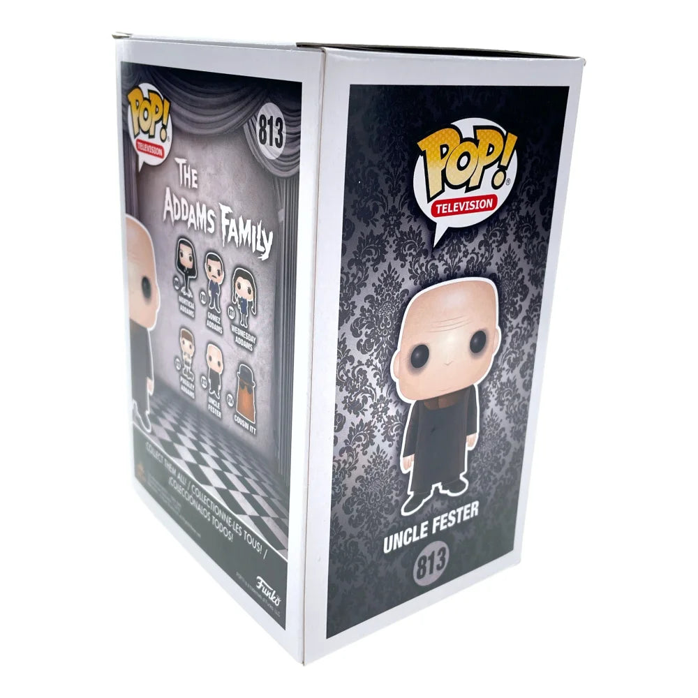 Christopher Lloyd Autographed Funko Pop! Uncle Fester #813 - The Addams Family Collectible with JSA COA - Perfect for Horror Movie Fans & Pop Culture Collectors