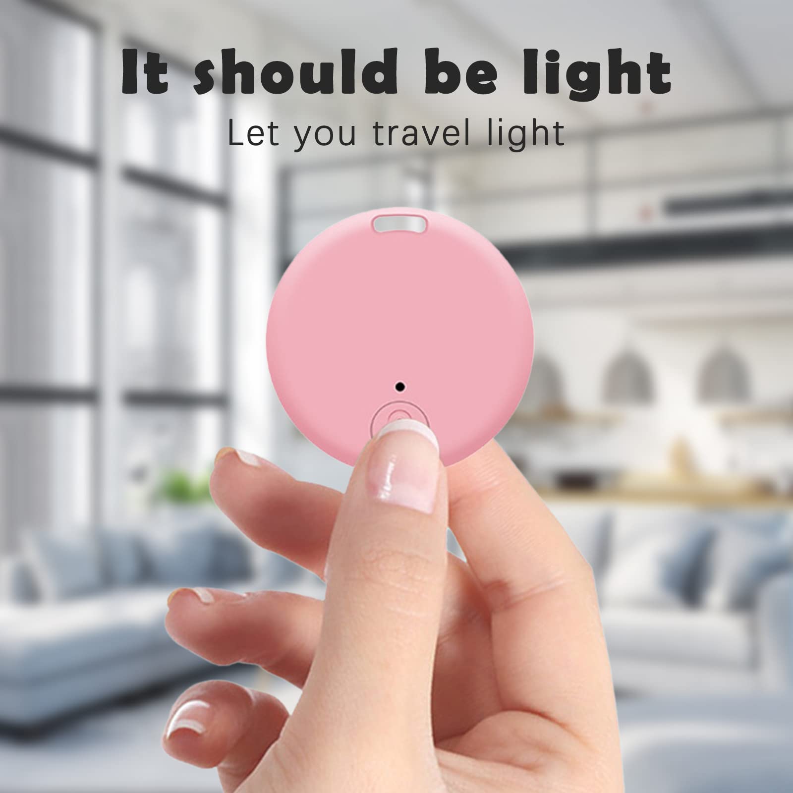 Premium Bluetooth Item Finder & Tracker - Wireless Key Locator for Keys, Wallet, Bags & Pets | Waterproof Anti-Lost Device for Home, Office & Travel Use