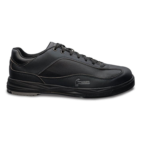 Fierce Men's Black Left Handed Bowling Shoes - Professional Hammer Brand for League & Tournament Play - Perfect for Left-Handed Bowlers Seeking Comfort & Performance