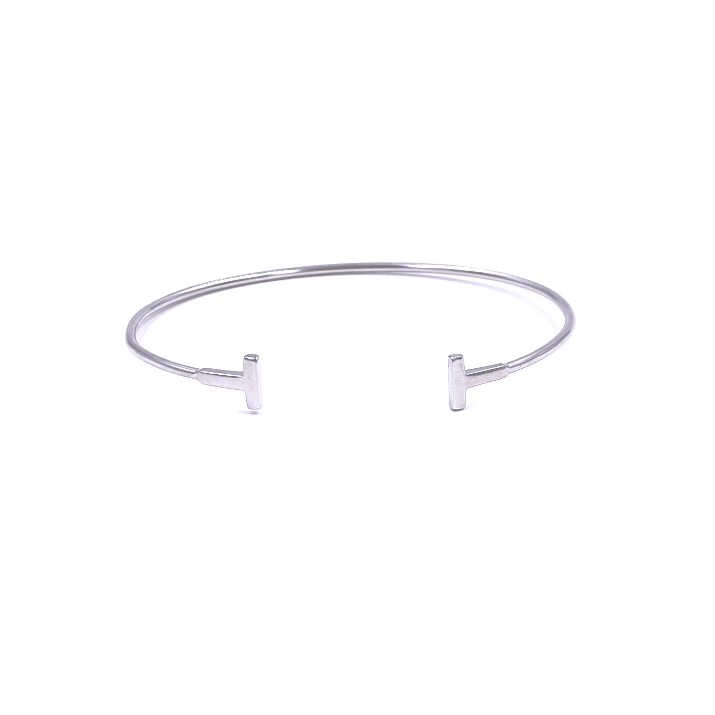 Ashley Gold Stainless Steel Open Bangle Bracelet for Women - Elegant Fashion Jewelry for Daily Wear & Special Occasions