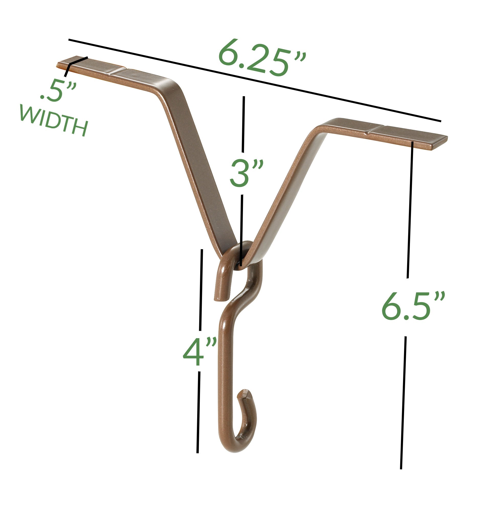 Decorative Rain Chain Gutter Clip - Heavy Duty Metal Downspout Diverter for Outdoor Garden & Patio Drainage | Perfect for Home, Yard, and Landscape Water Management