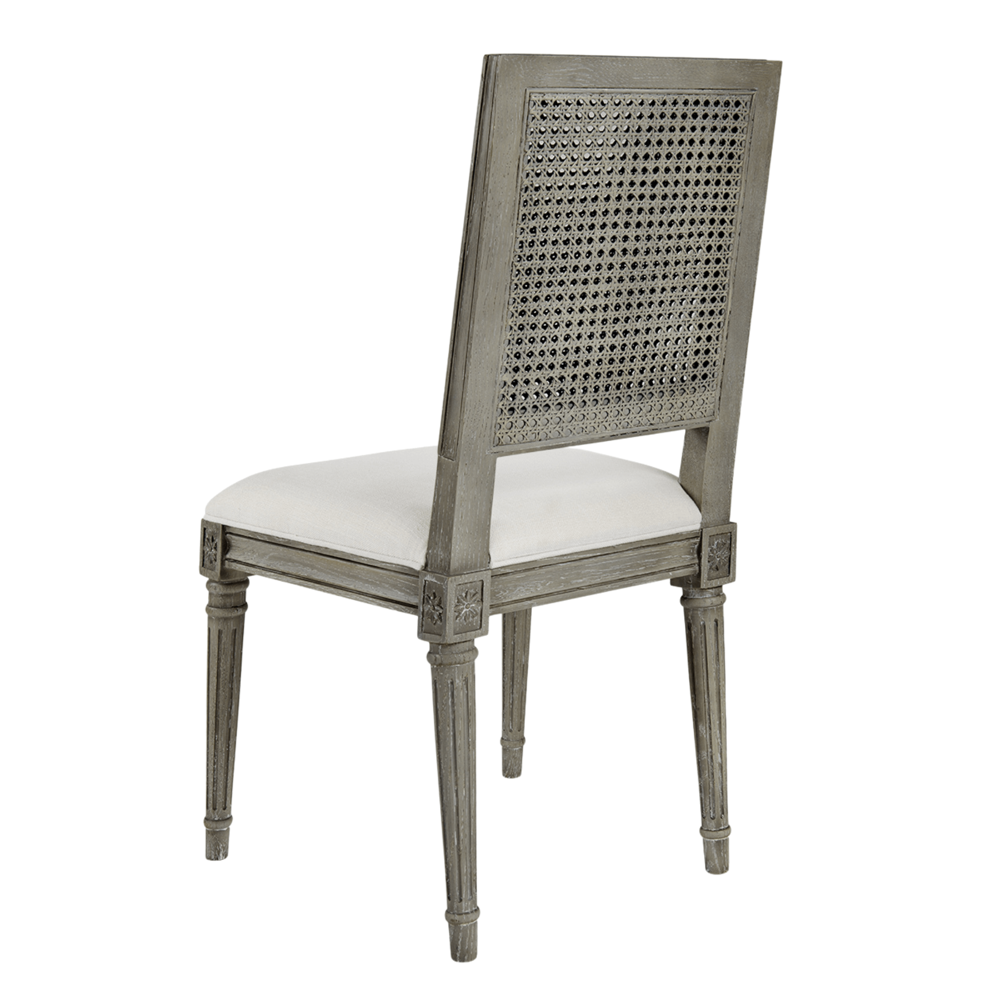 Annette Side Chair - Modern Accent Chair for Dining Room, Living Room & Office - Comfortable Upholstered Seat with Wooden Legs - Perfect for Home Decor & Small Spaces