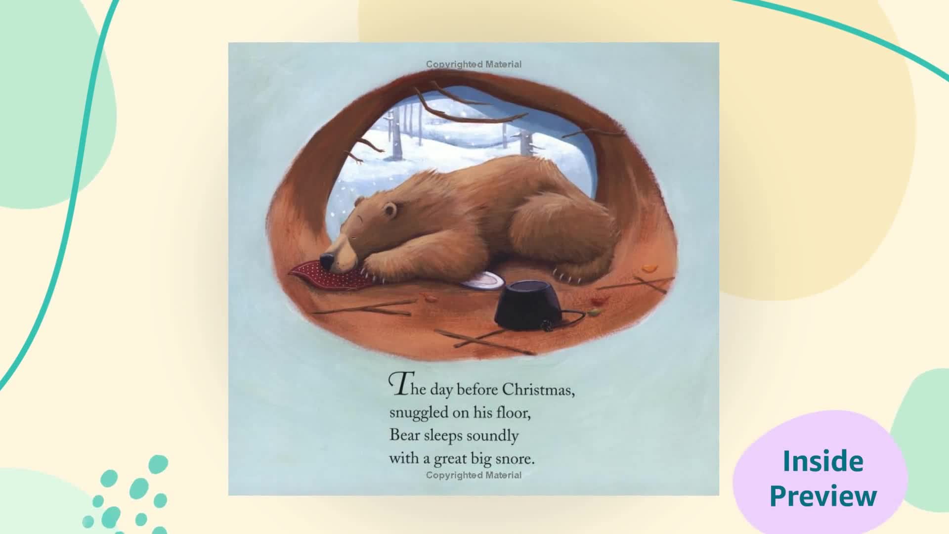 Bear Stays Up for Christmas - Heartwarming Holiday Storybook for Kids | Perfect for Bedtime Reading & Christmas Gifts