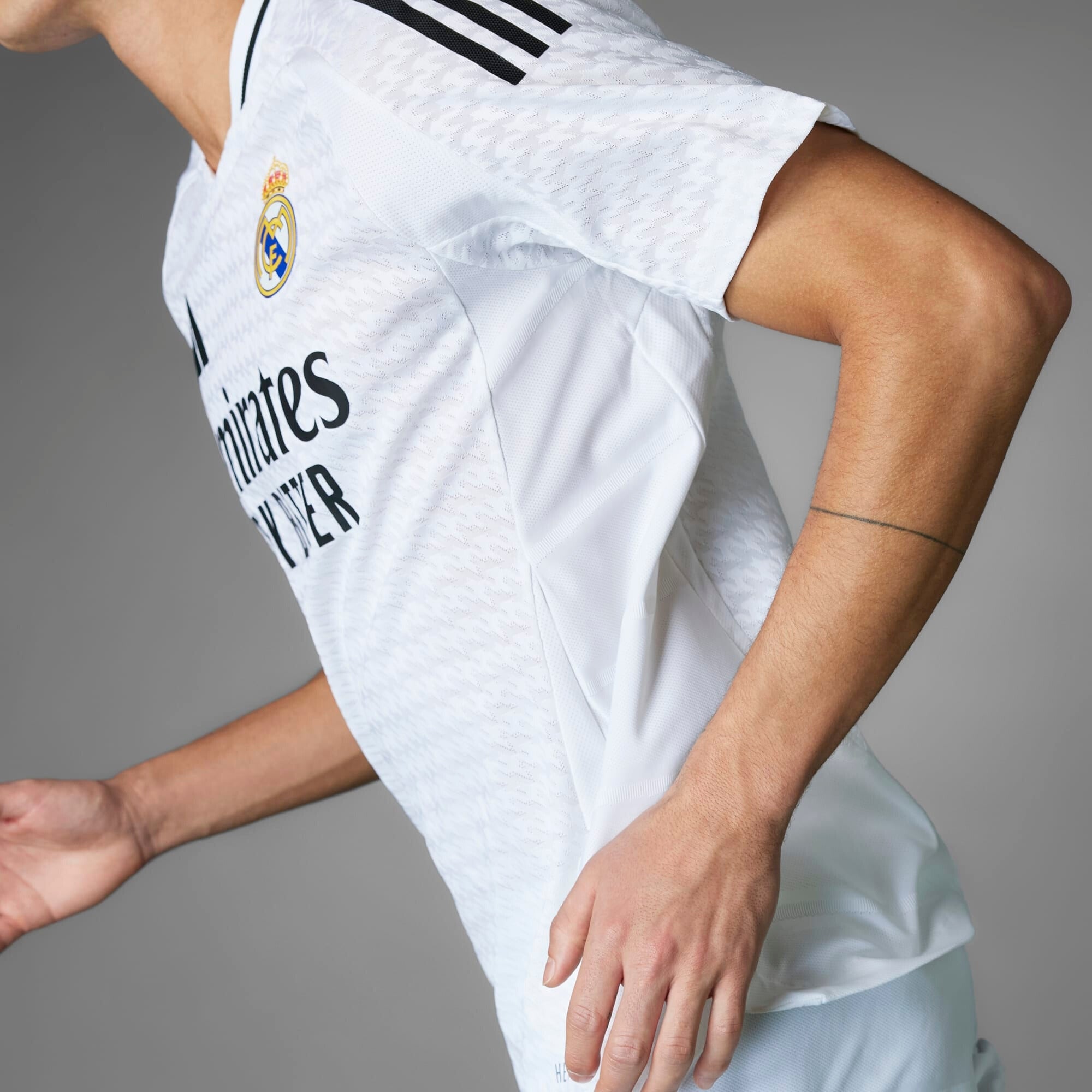 Adidas Real Madrid 2024/25 Match Home Jersey - Authentic Football Soccer Shirt for Men & Women - Perfect for Games, Training & Fan Support