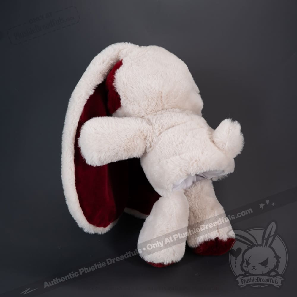 Plushie Dreadfuls Love Rabbit Plush Puppet - Soft Stuffed Animal Toy for Kids & Adults, Perfect for Cuddling, Gifts, and Home Decor