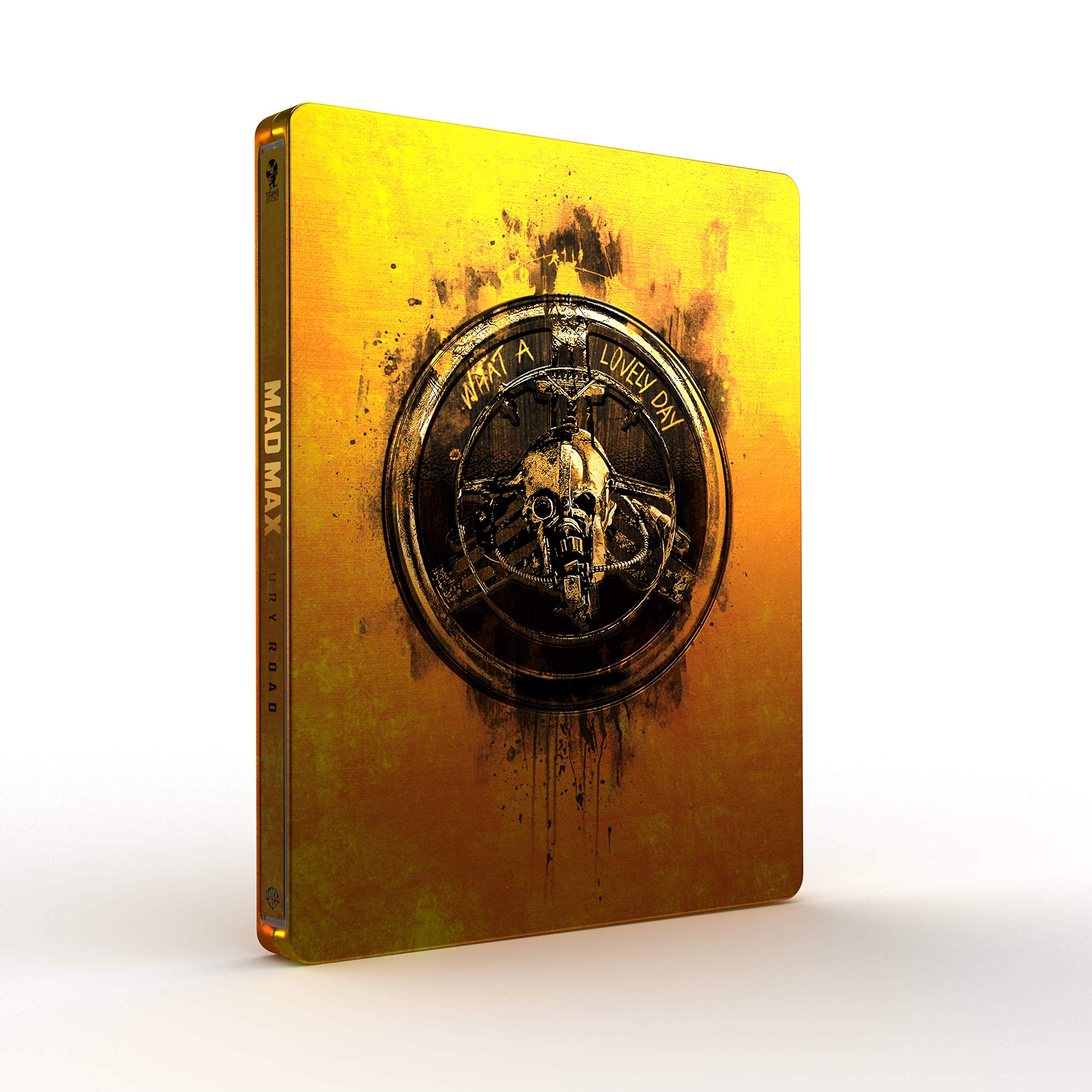 Titans Of Cult: Mad Max Fury Road Steelbook Blu-ray (2020) - Region Free 4K UHD Collector's Edition - Perfect for Movie Collectors & Home Theater Enthusiasts