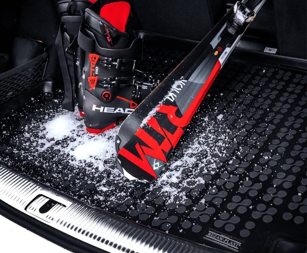 Premium All-Weather Rubber Floor Mats for Mercedes-Benz GLE (W166) 2015-2019 - Custom Fit Car Mats & Cargo Liner - Durable Black Interior Protection for SUV, Winter & Off-Road Use