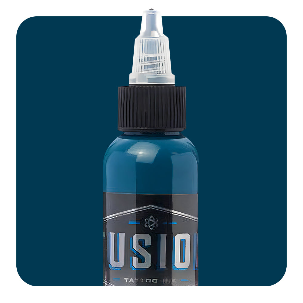 Cold Steel Fusion Tattoo Ink - Professional 1oz Tattoo Ink Bottle for Artists - Perfect for Tattooing, Permanent Makeup & Body Art