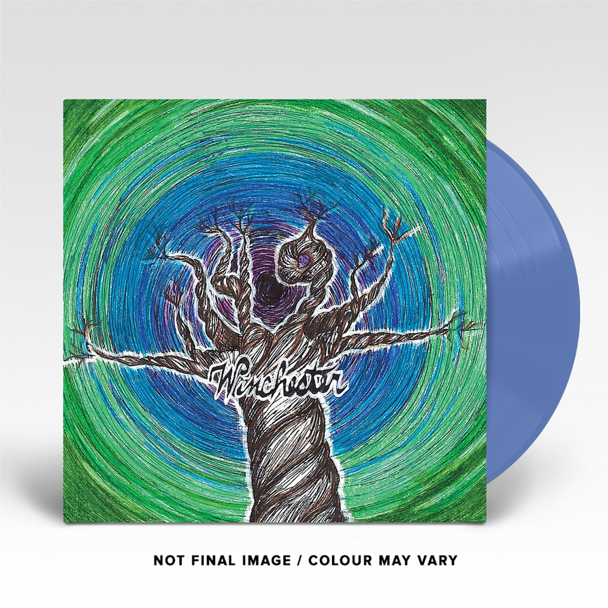 49 Winchester Blue Denim Color Vinyl Record - Limited Edition Reissue - Perfect for Music Collectors & Vintage Vinyl Enthusiasts