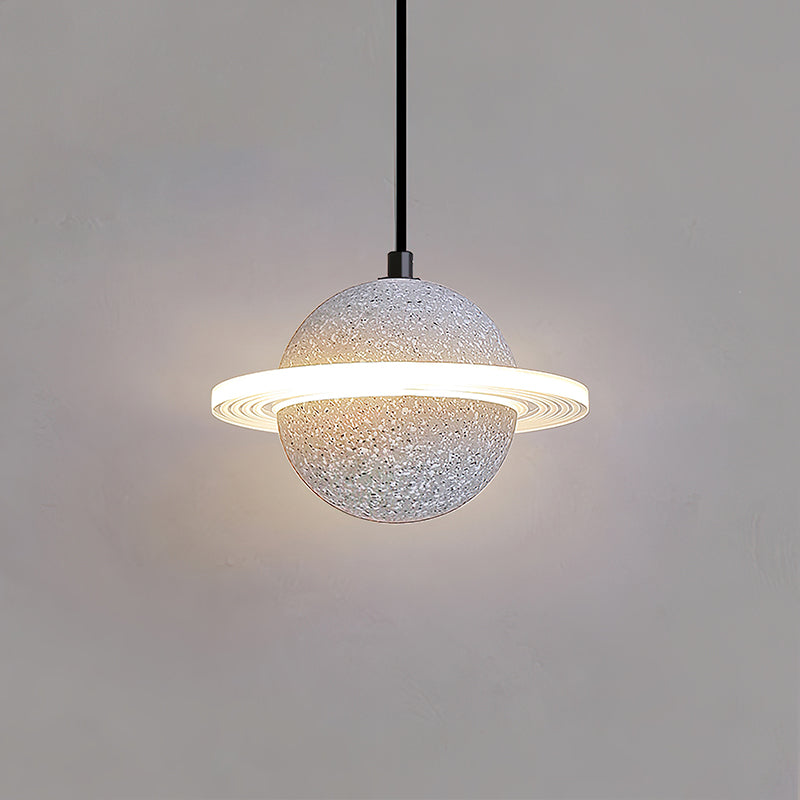 Artsy Planet Pendant Light - Modern Celestial Ceiling Fixture for Bedroom, Living Room & Nursery Decor | Solar System Inspired Lighting for Home & Office
