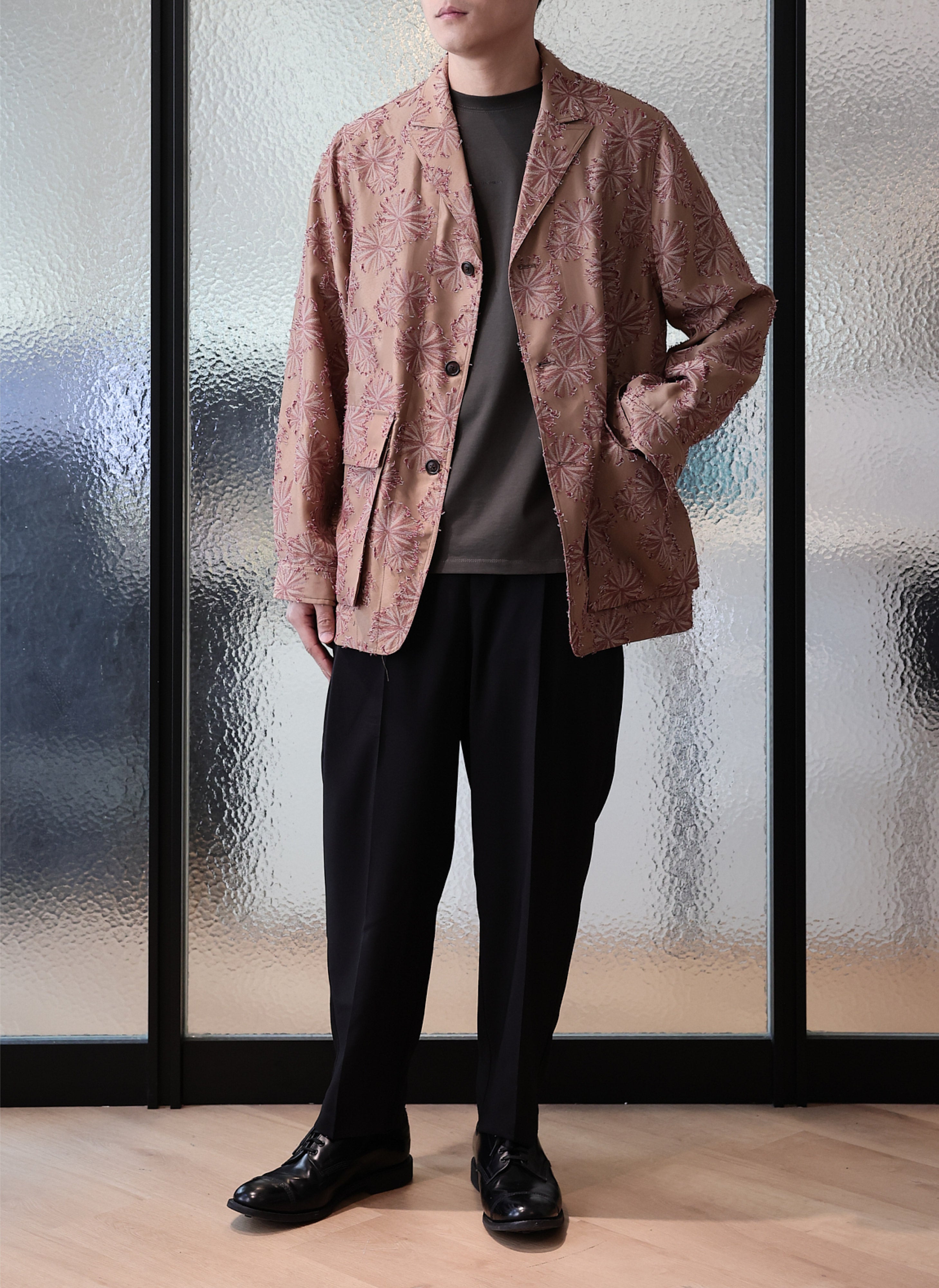 Soft Polyester Rayon Hunting Blazer with Embroidery - Lightweight & Comfortable for Outdoor Adventures, Casual Wear, and Business Casual Occasions