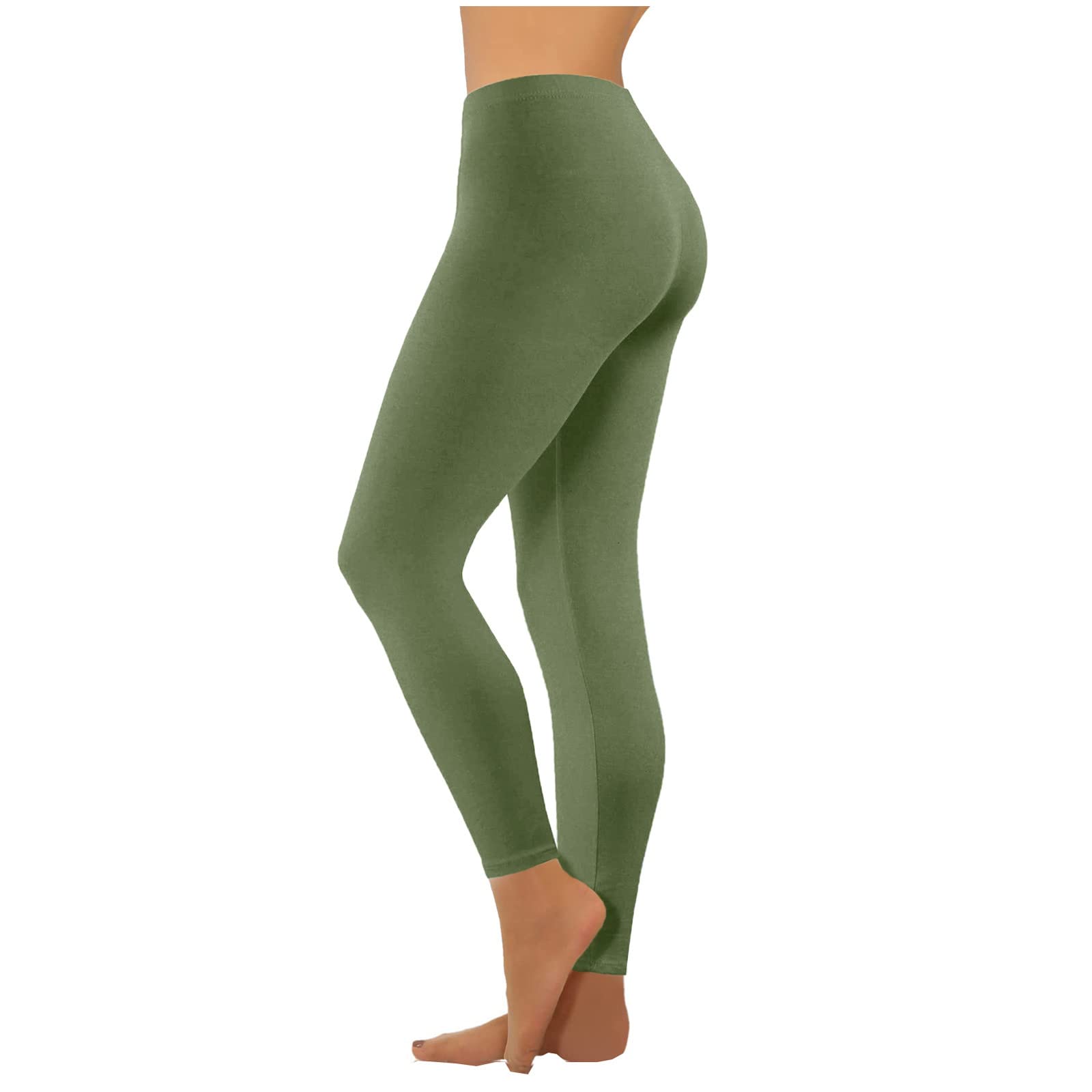 Wodceeke High Waist Bootcut Yoga Pants for Women - Petite Skinny Stretch Butt Lift Gym Workout Leggings | Perfect for Yoga, Pilates, Running & Lounge Wear
