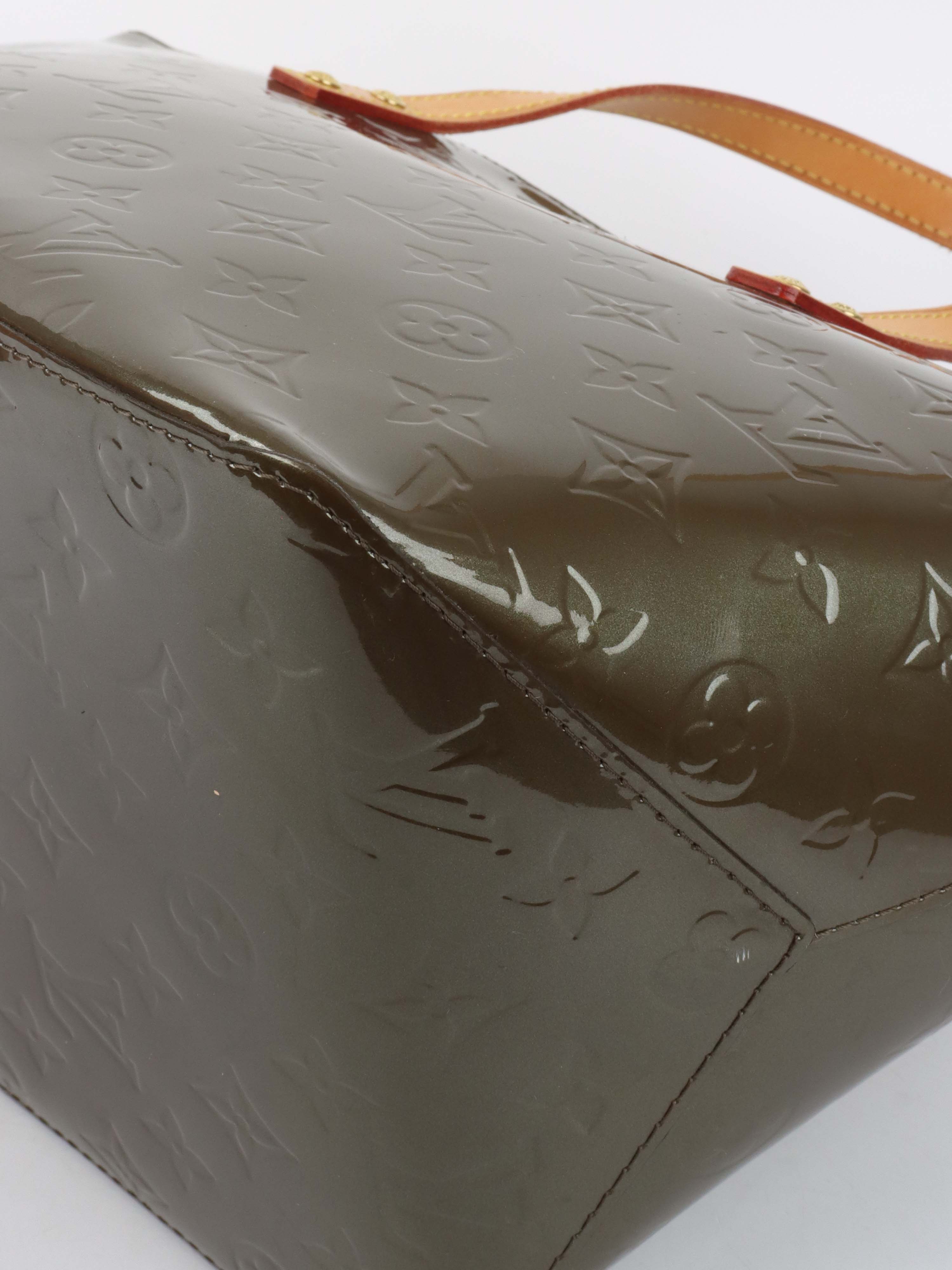 Authentic Louis Vuitton Vernis Bellevue Patent Leather Handbag - Luxury Designer Shoulder Bag for Women, Perfect for Work, Evening Events & Travel Accessories