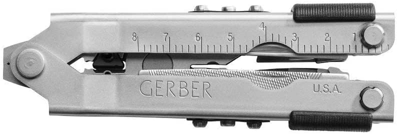 Gerber Gear Multi-Plier 600 Blunt Nose Multitool - 14-in-1 Stainless Steel Survival Tool with Knife, Pliers & Nylon Sheath - Perfect for Camping, Hiking, Emergency & Everyday Carry (EDC)