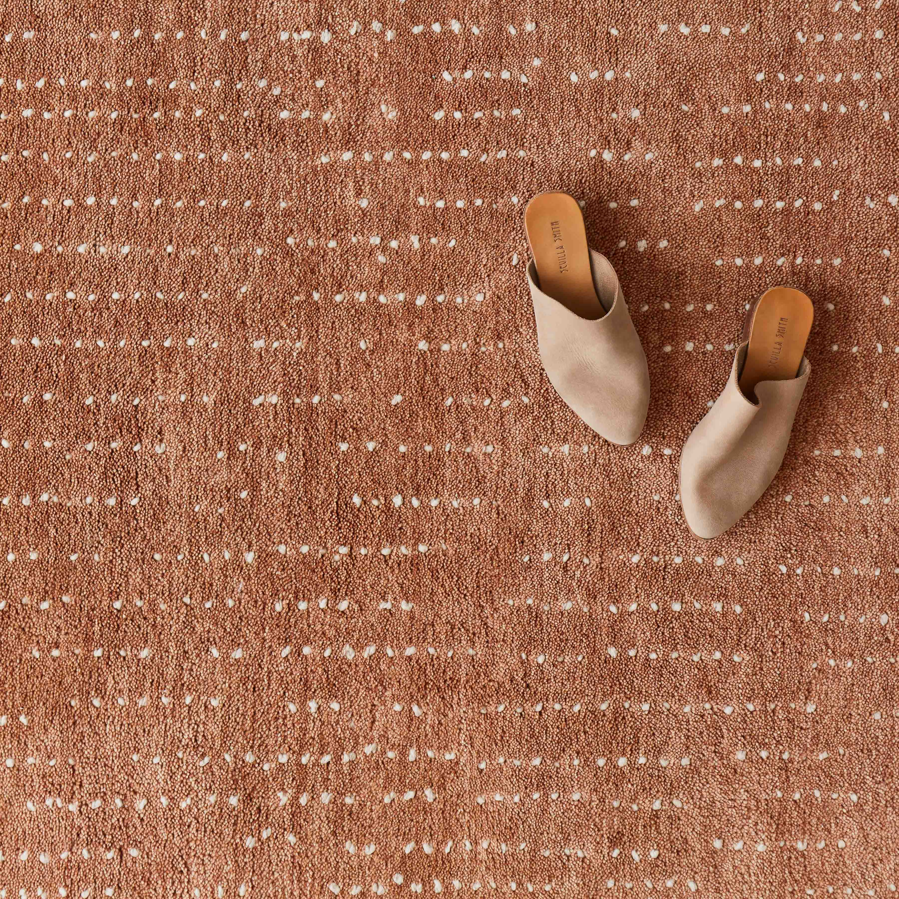 Handmade Atashi Hand Knotted Wool Area Rug - Soft & Durable for Living Room, Bedroom, or Office Decor
