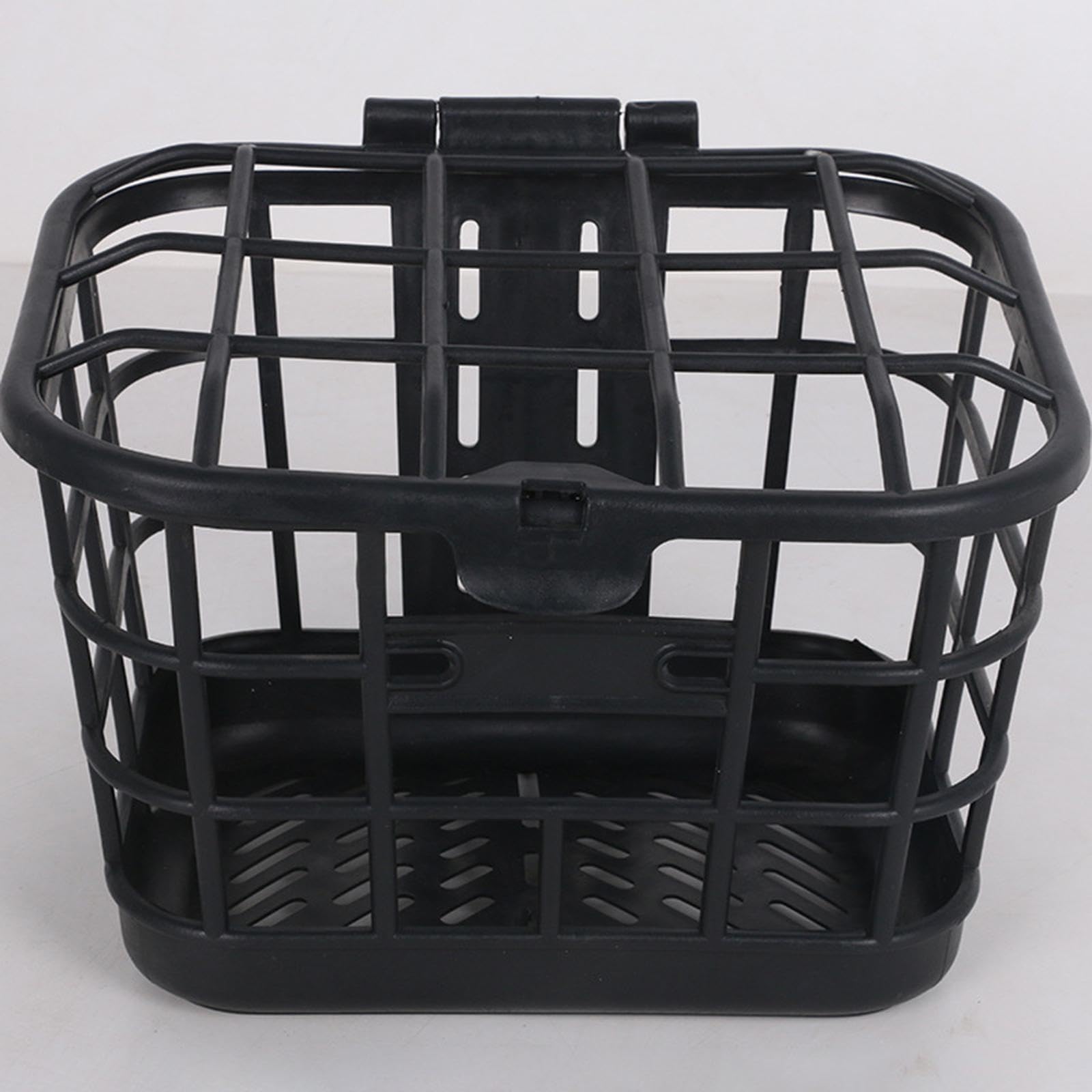Sturdy Bike Basket with Lid - Universal Front Bicycle Basket for Electric & Regular Bikes - Perfect for Commuting, Groceries & Outdoor Adventures (Men & Women)