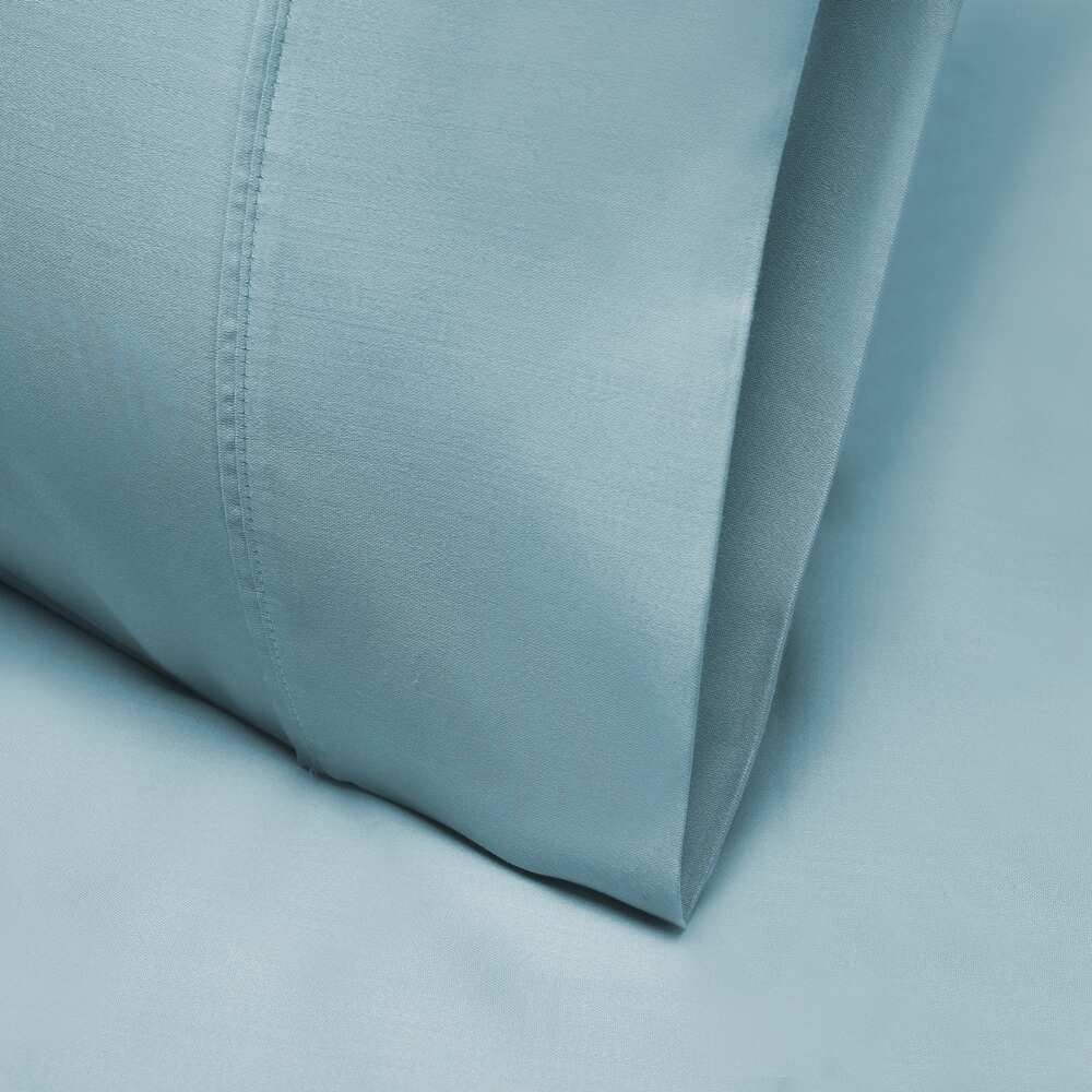 Premium 600 Thread Count Wrinkle Resistant Pillowcase Set - 2 Pack, Soft Breathable Cotton for Ultimate Comfort - Perfect for Bedroom, Hotel, Travel & Home Decor