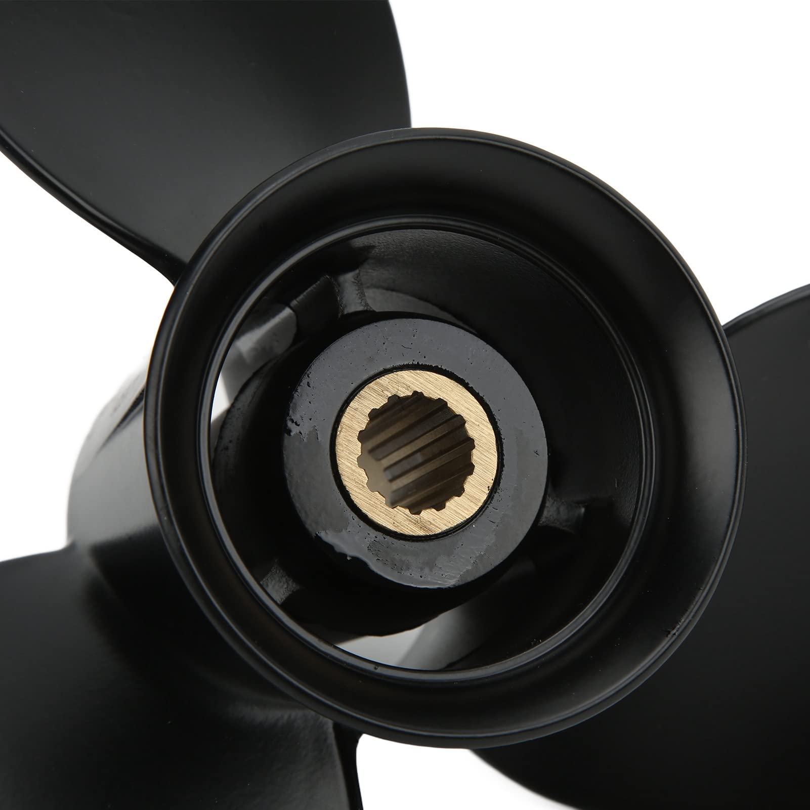 Aluminum Alloy 3-Blade Boat Propeller 9 1/4x11 Inch 14 Teeth RH - Replacement for Tohatsu Outboard Motors - Perfect for Fishing, Boating & Marine Activities