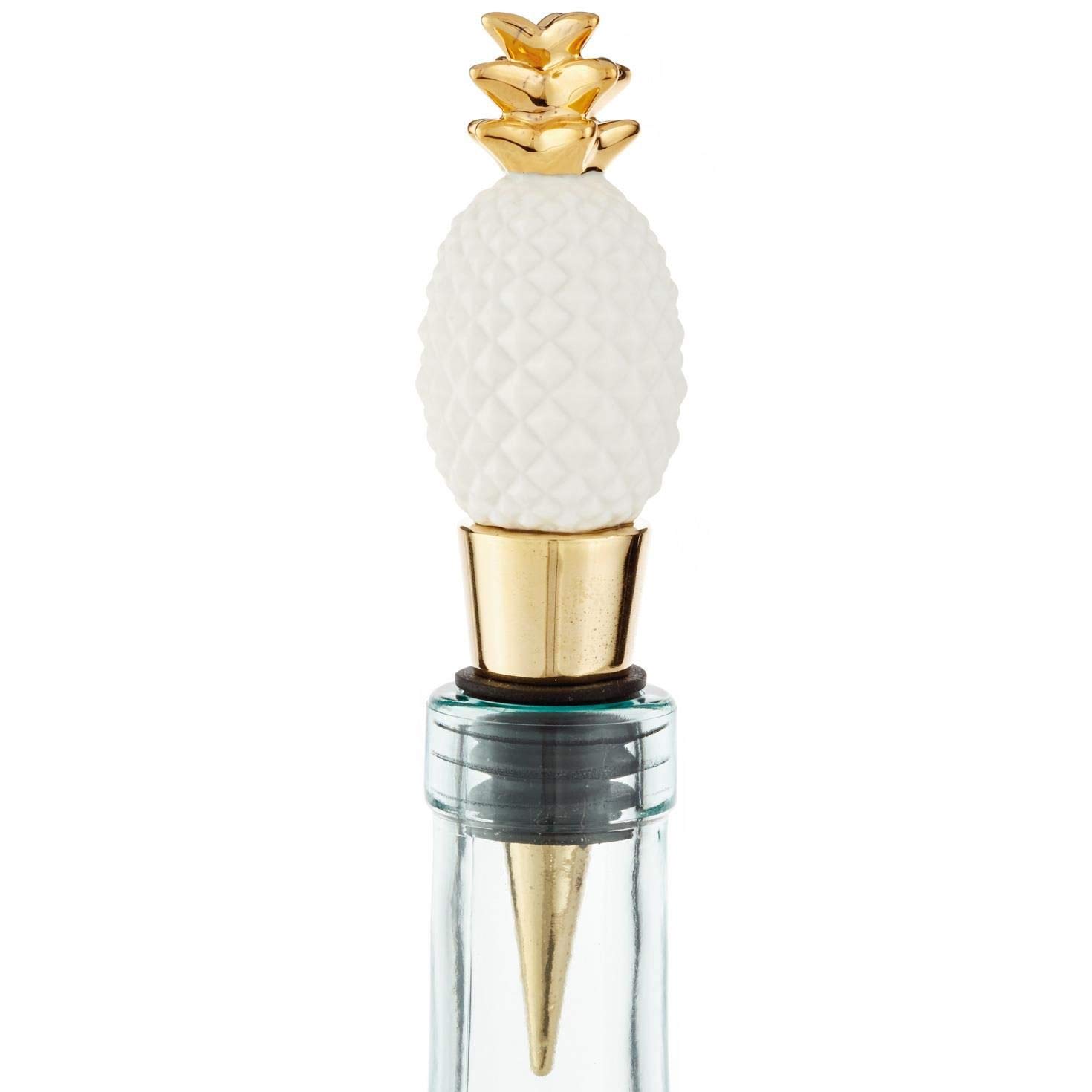 Pineapple-Shaped Wine Bottle Stopper - Elegant Kitchen Accessory for Wine Lovers | Perfect for Parties, Gifts & Home Bar Decor