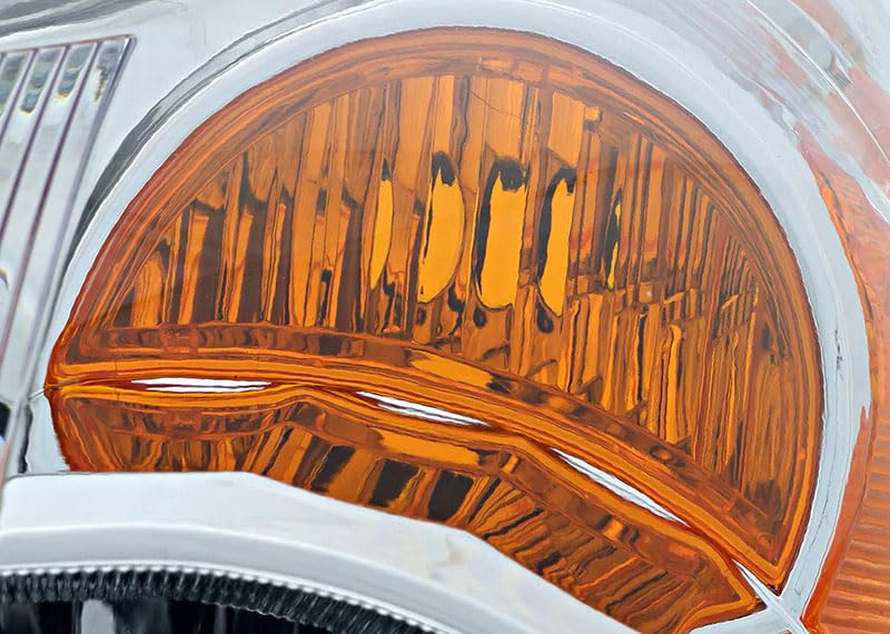 Compatible with Honda CRV Headlights Lamps Set 2005-2006 UK Built Halogen Driver & Passenger Side - Perfect for Night Driving & Foggy Conditions
