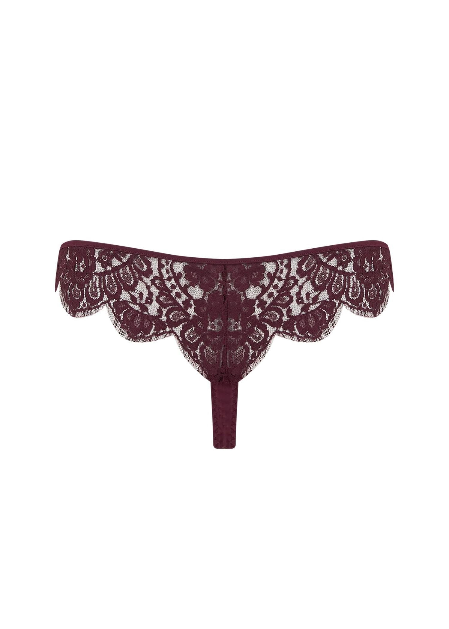 Premium Camellia Thong Underwear for Women - Soft Sienna Color, Comfortable & Breathable - Perfect for Daily Wear, Yoga & Lounge