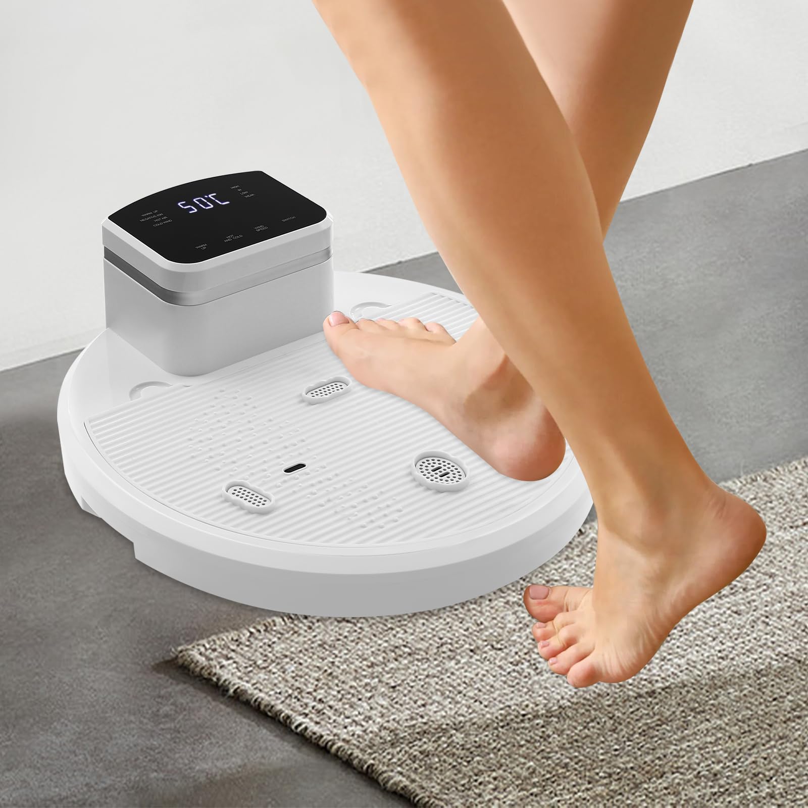 Body Dryer for Shower & Bathroom - Full Body Hair Dryer with LED Control Panel, 4 Speed Cold/Warm Settings, Waterproof Design - Perfect for Post-Shower Drying, Spa, Swimming Pool & Home Bathroom Use