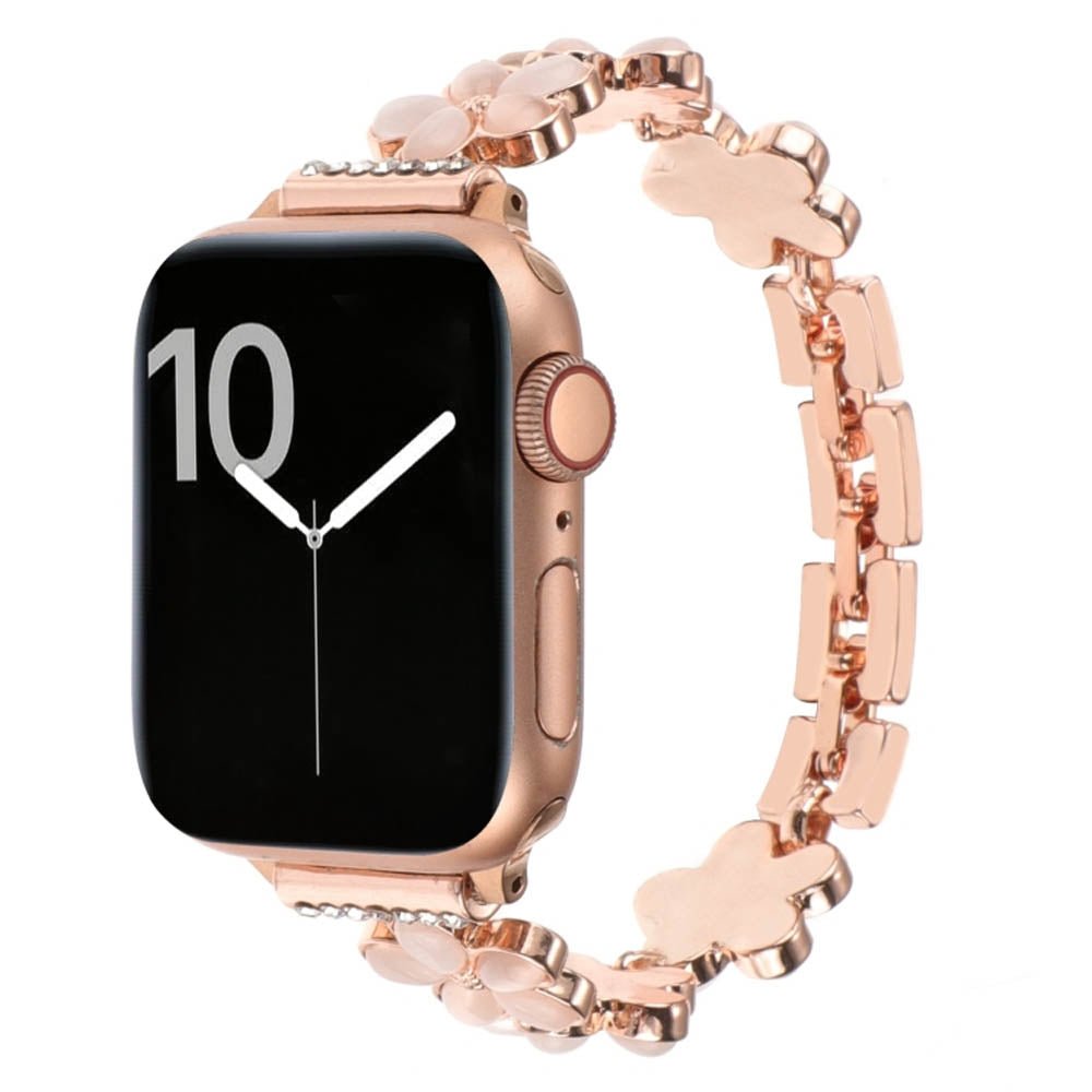 FloralLuxe Apple Watch Band - Elegant Floral Design, Comfortable & Durable Strap for Women - Perfect for Workouts, Office & Everyday Wear