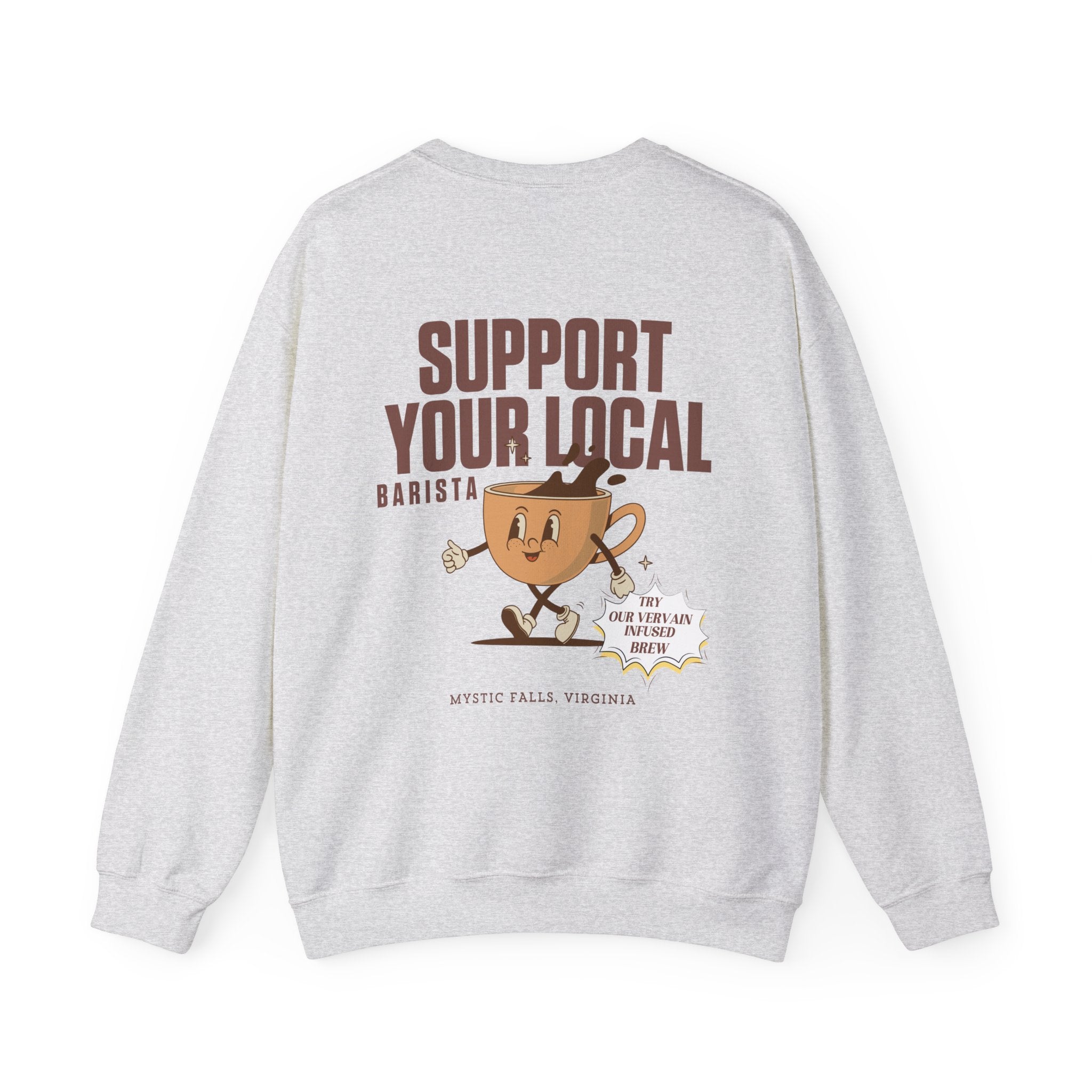Bonnie's Beanery Women's Crewneck Sweatshirt - Cozy Casual Pullover for Everyday Wear, Coffee Lovers Gift, Lounge & Outfit Essential