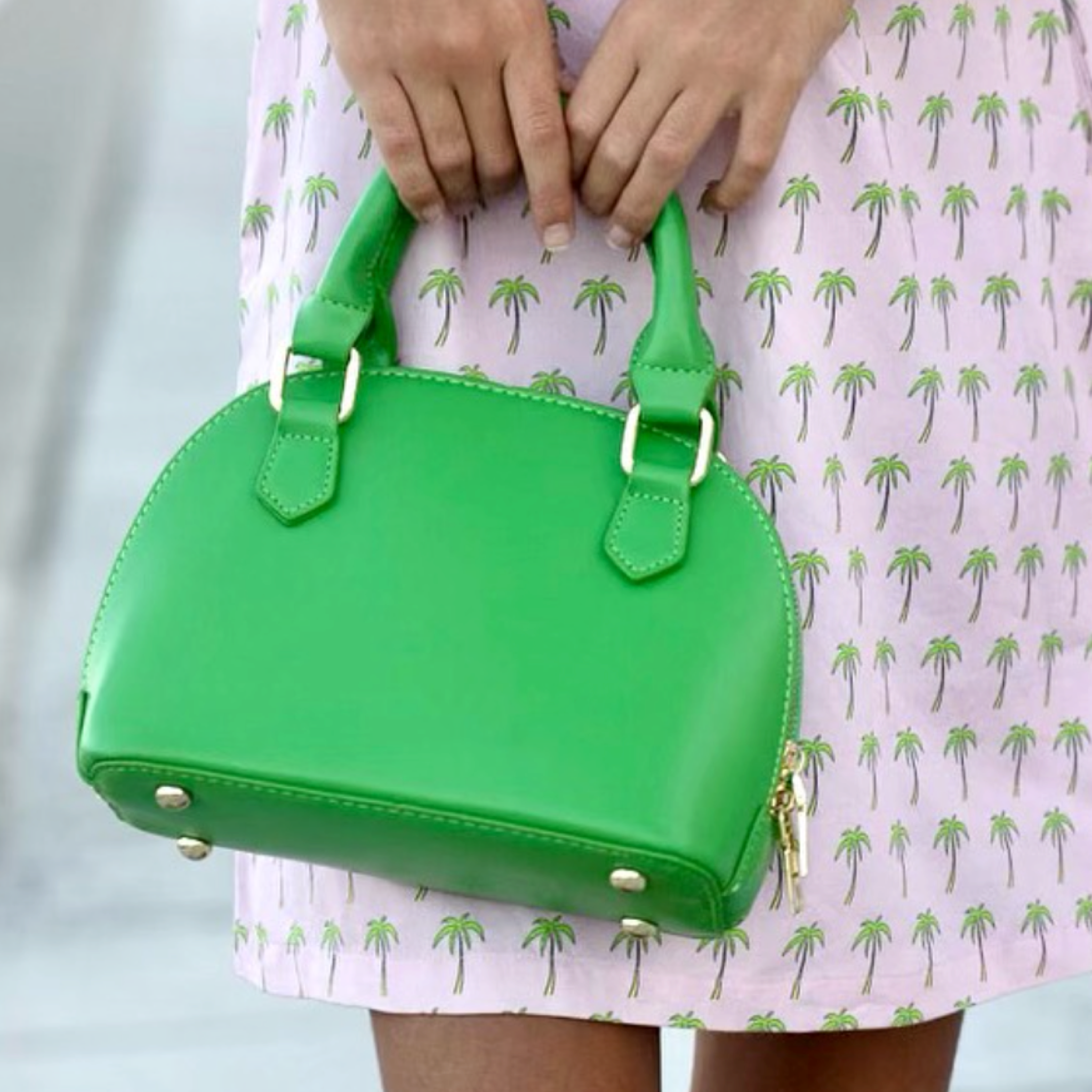 Calvin Klein Genuine Faux Leather Crossbody Purse for Women - Stylish Green Handbag for Everyday Use, Work & Evening Out