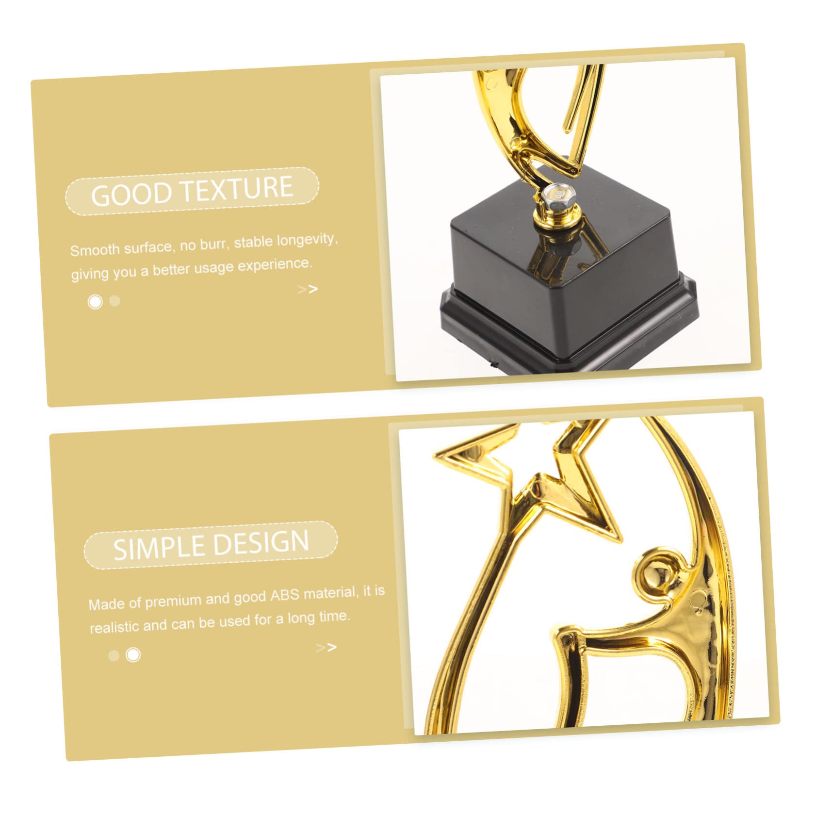SWAYVES Trophy Soccer Toy - Kids Football Prize & Sports Prop for Boys and Girls - Perfect for Birthday Gifts, Team Awards & Soccer Training Practice