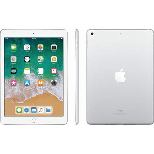 Apple iPad 6th Generation (2018) 9.7-inch 32GB Silver - WiFi + Cellular - Perfect for Work, School & Entertainment