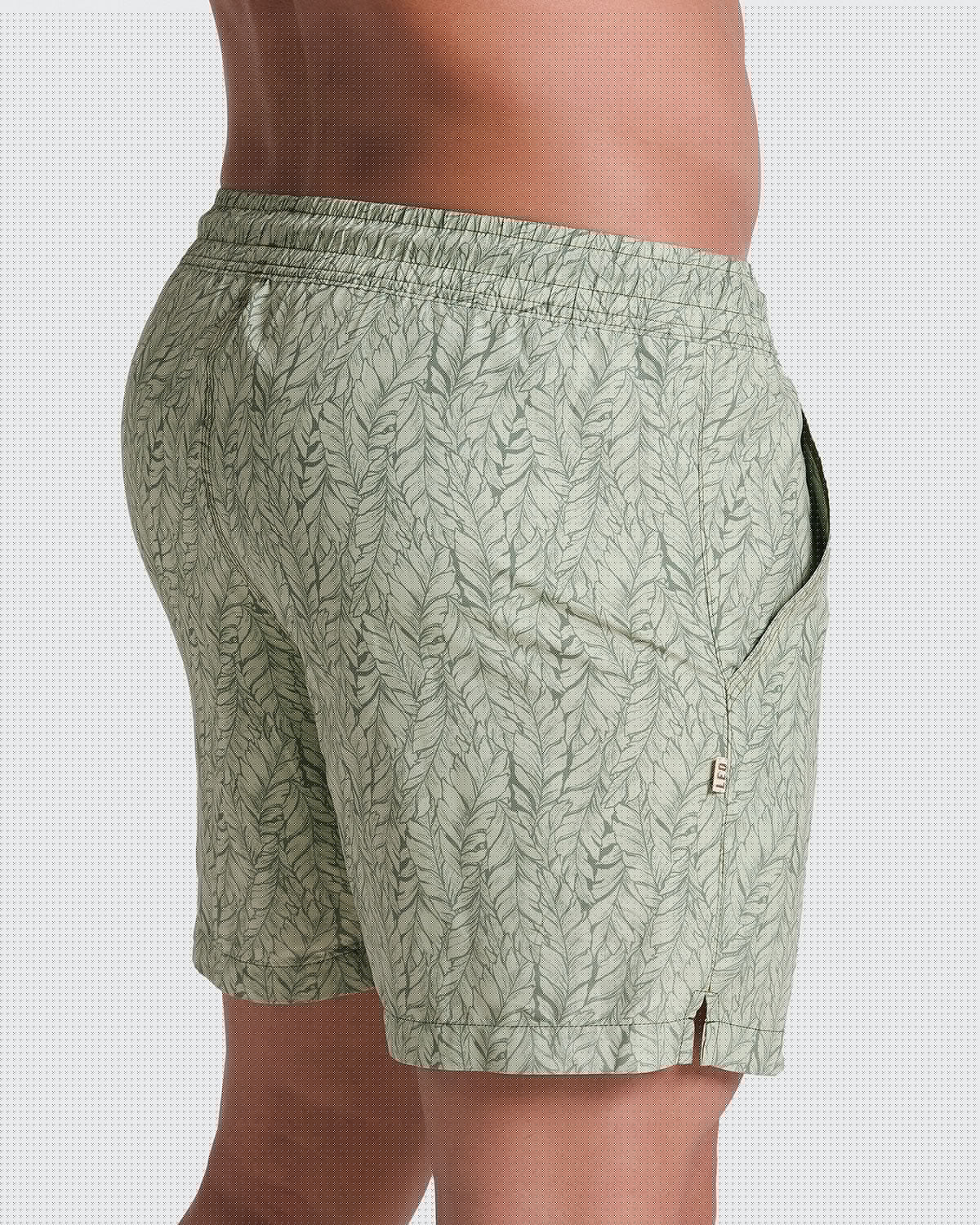 Eco-Friendly Men's Swim Trunks with Soft Inner Mesh Lining - Quick-Dry, Comfortable & Sustainable Swimwear for Beach, Pool & Water Sports