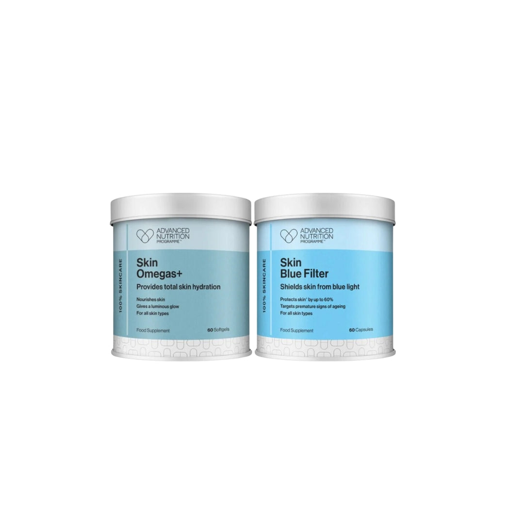 Blue Light Filter Skin Supplement with Omega-3 & Advanced Nutrition - Protect Skin from Digital Screen Damage for Office Workers & Gamers